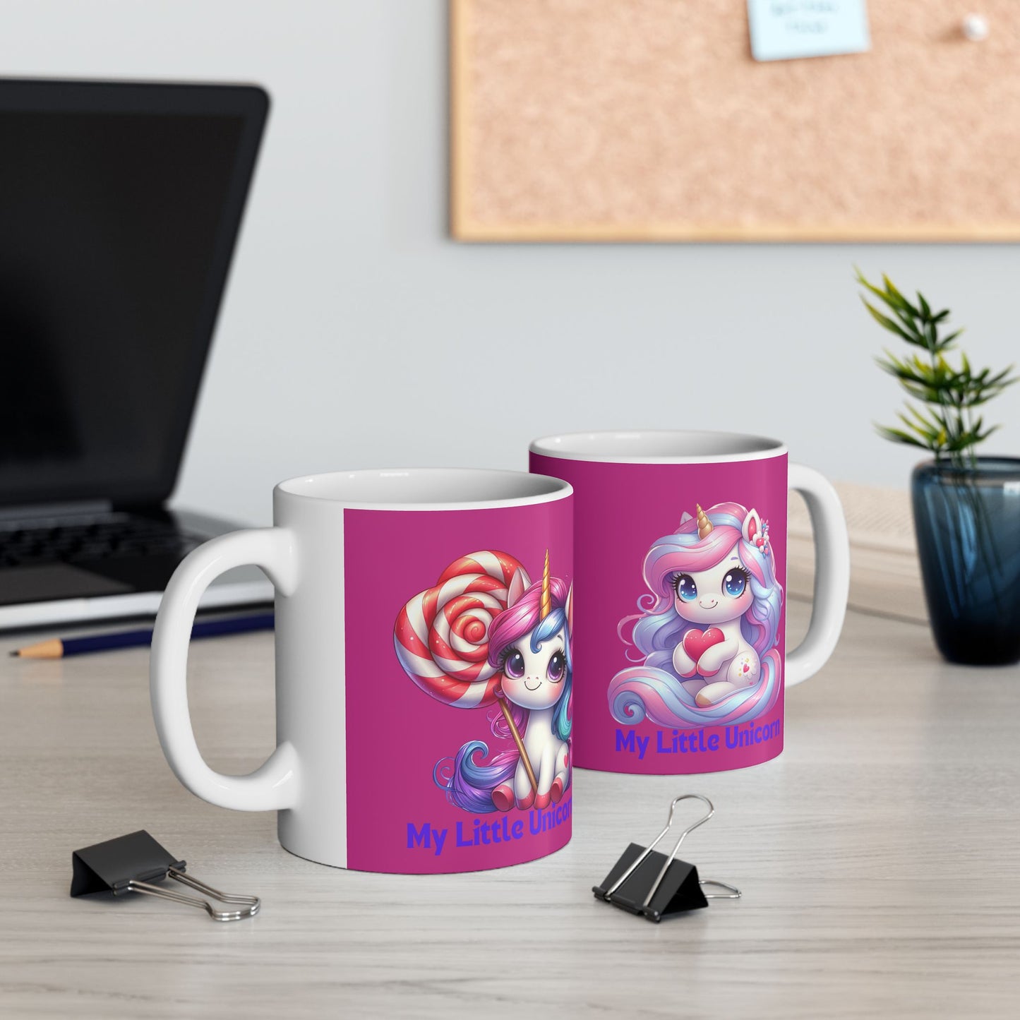 My Little Unicorn Sweet Mug 11-15 Ounces Pink