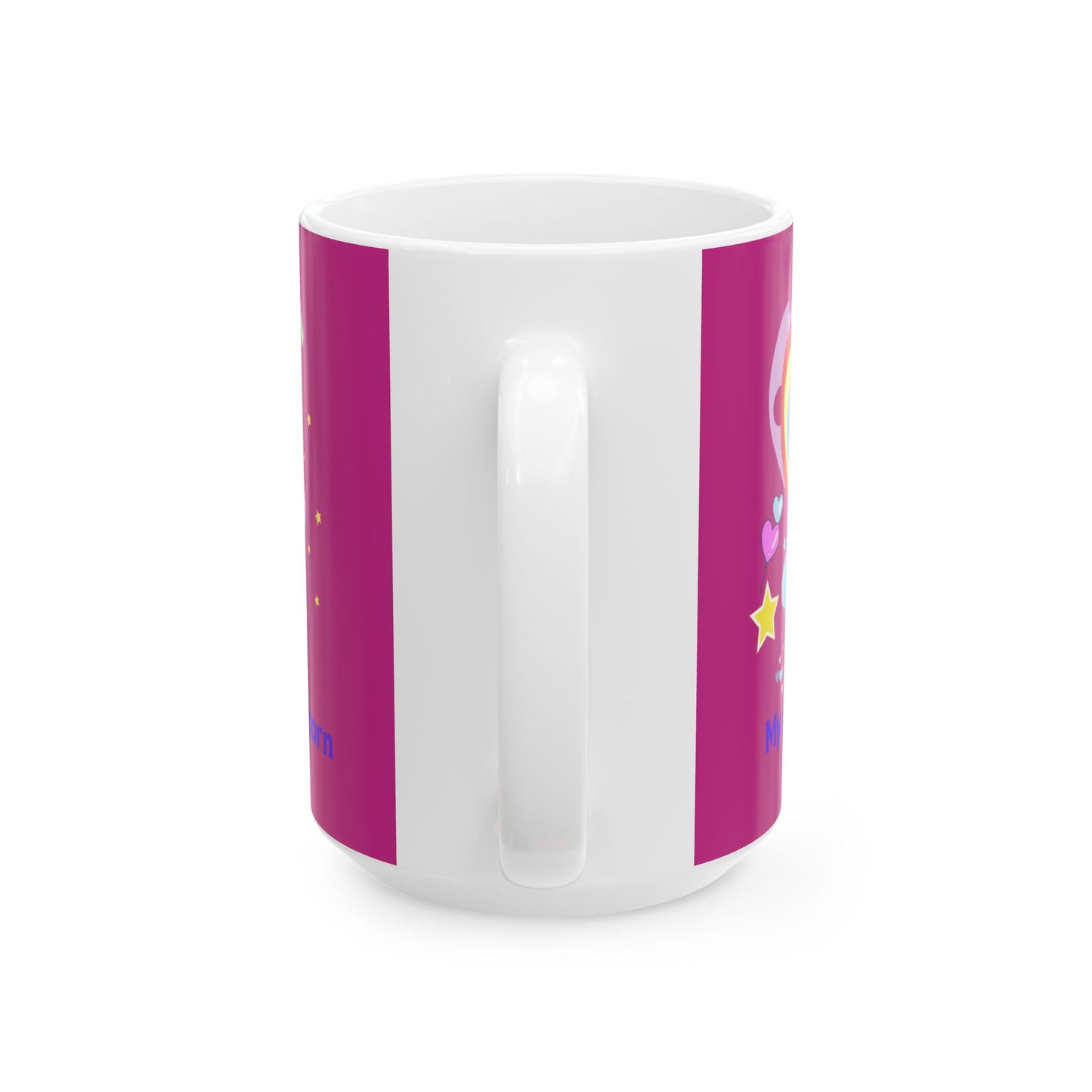 My Little Unicorn Balloons Mug 11-15 Ounces Pink