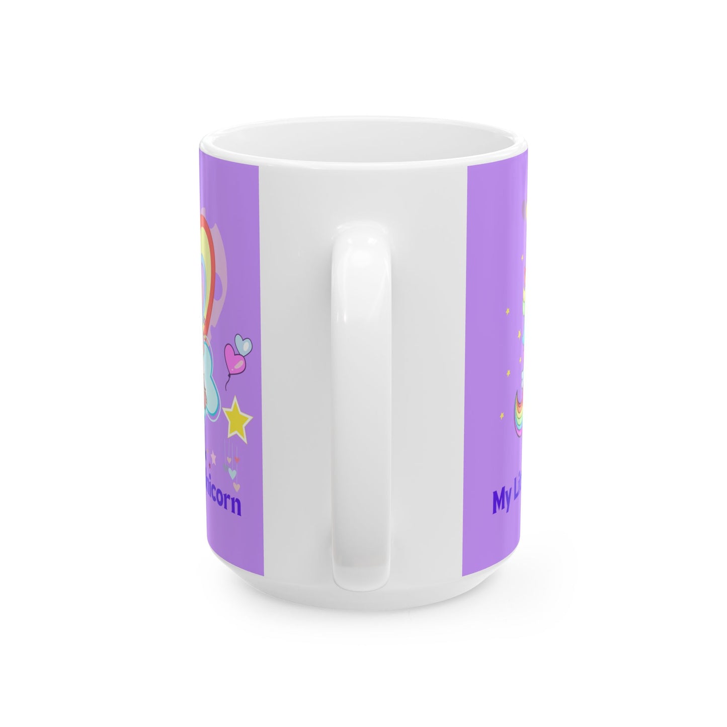 My Little Unicorn Love Mug 11-15 Ounces Purple