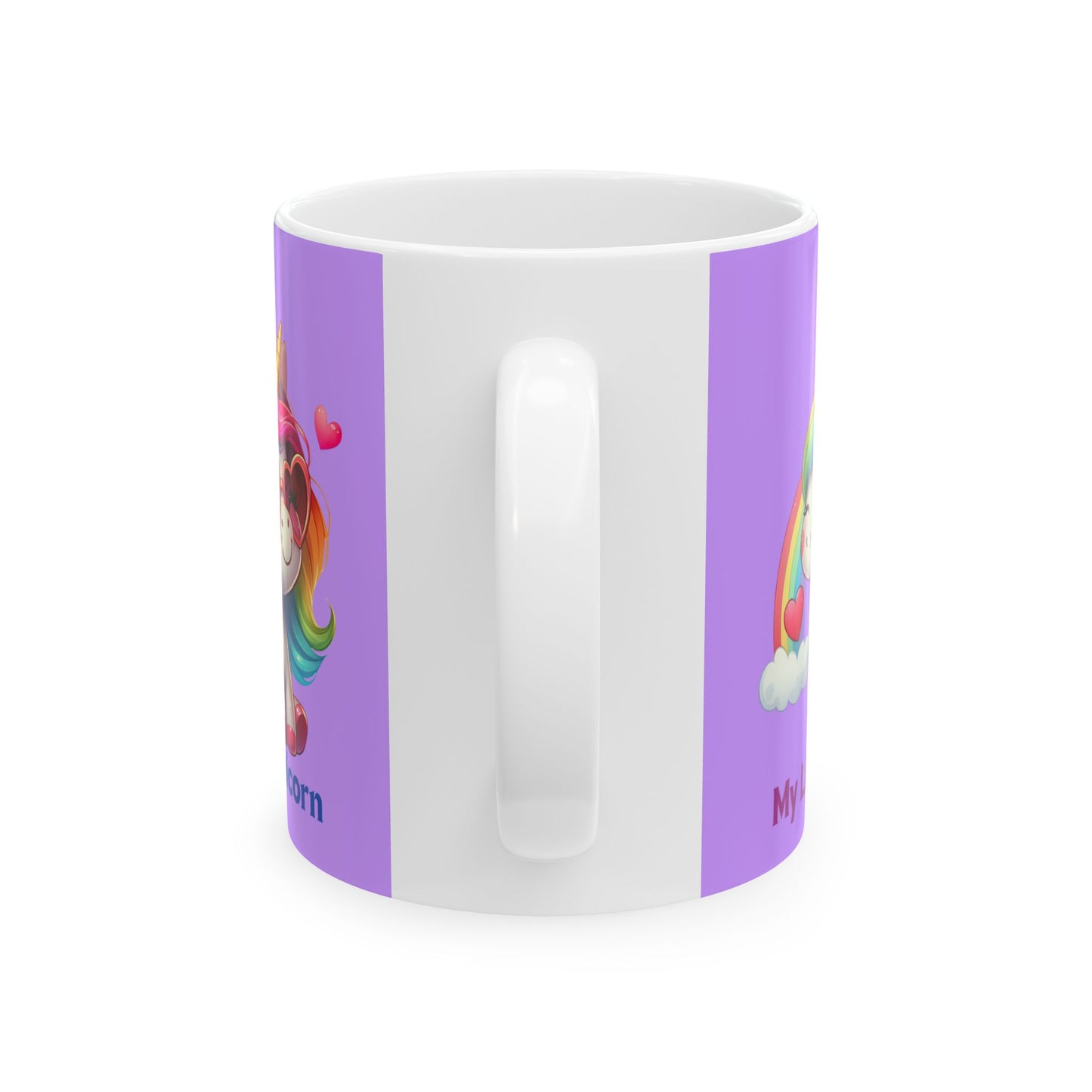 My Little Unicorn Princess Mug 11-15 Ounces Purple