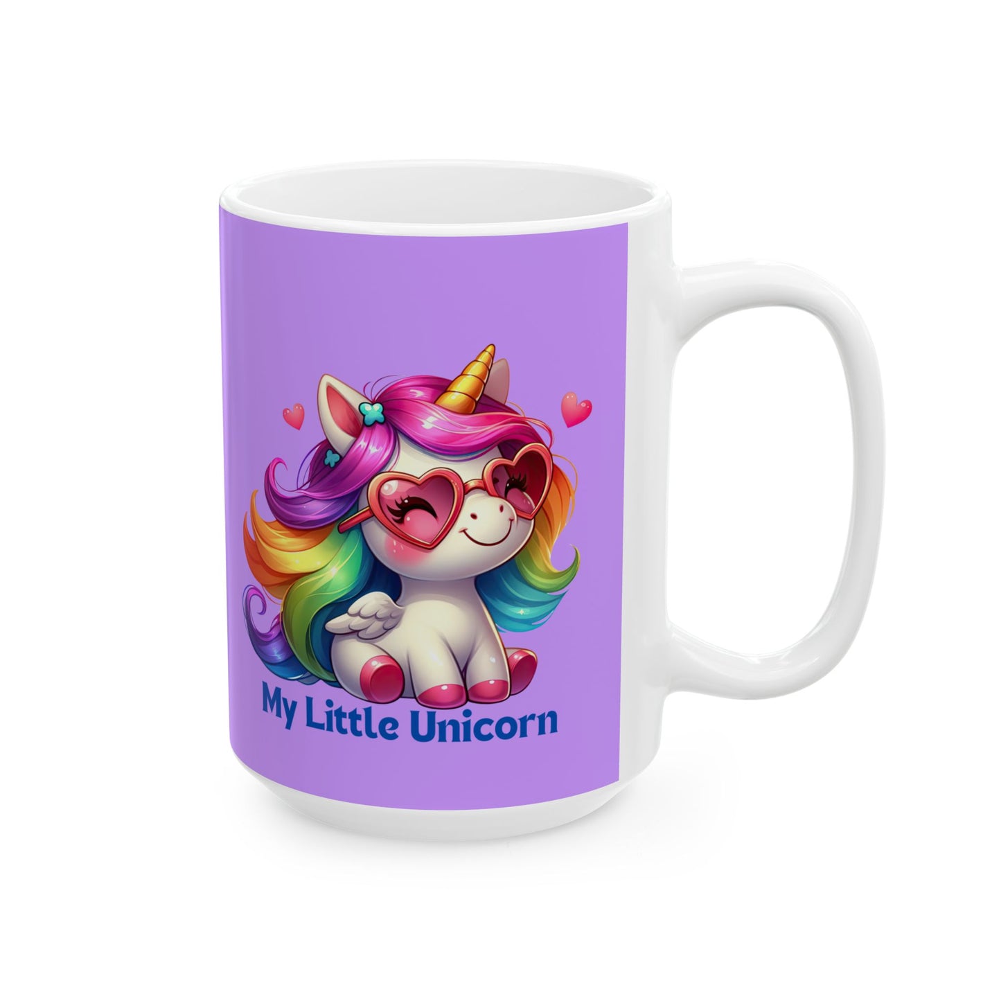 My Little Unicorn Princess Mug 11-15 Ounces Purple