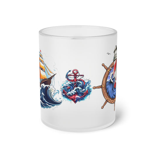 Frosted Glass Mug
