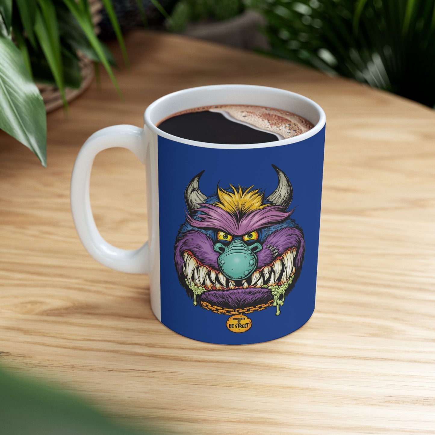 Monsters Mug 11-15 Onces Dark Blue