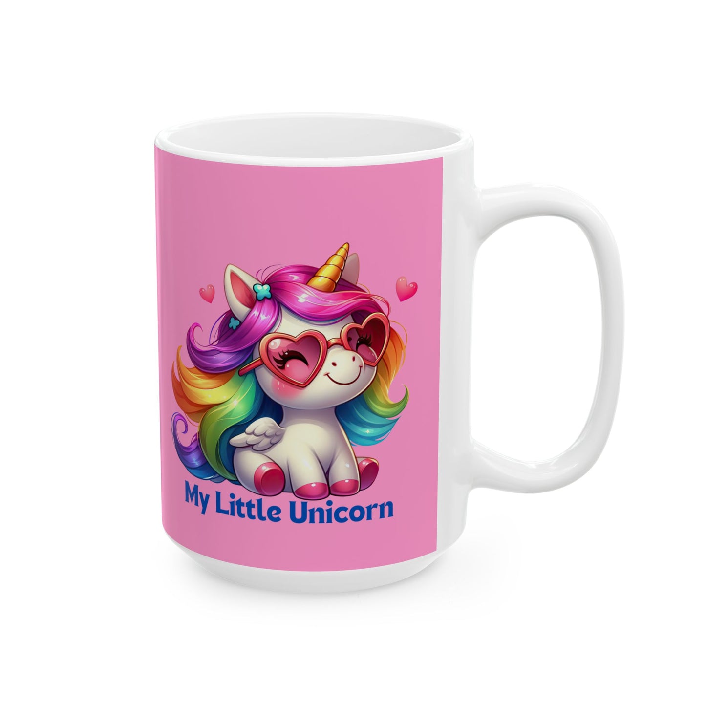 My Little Unicorn Fantasy Mug 11-15 Ounces Pink