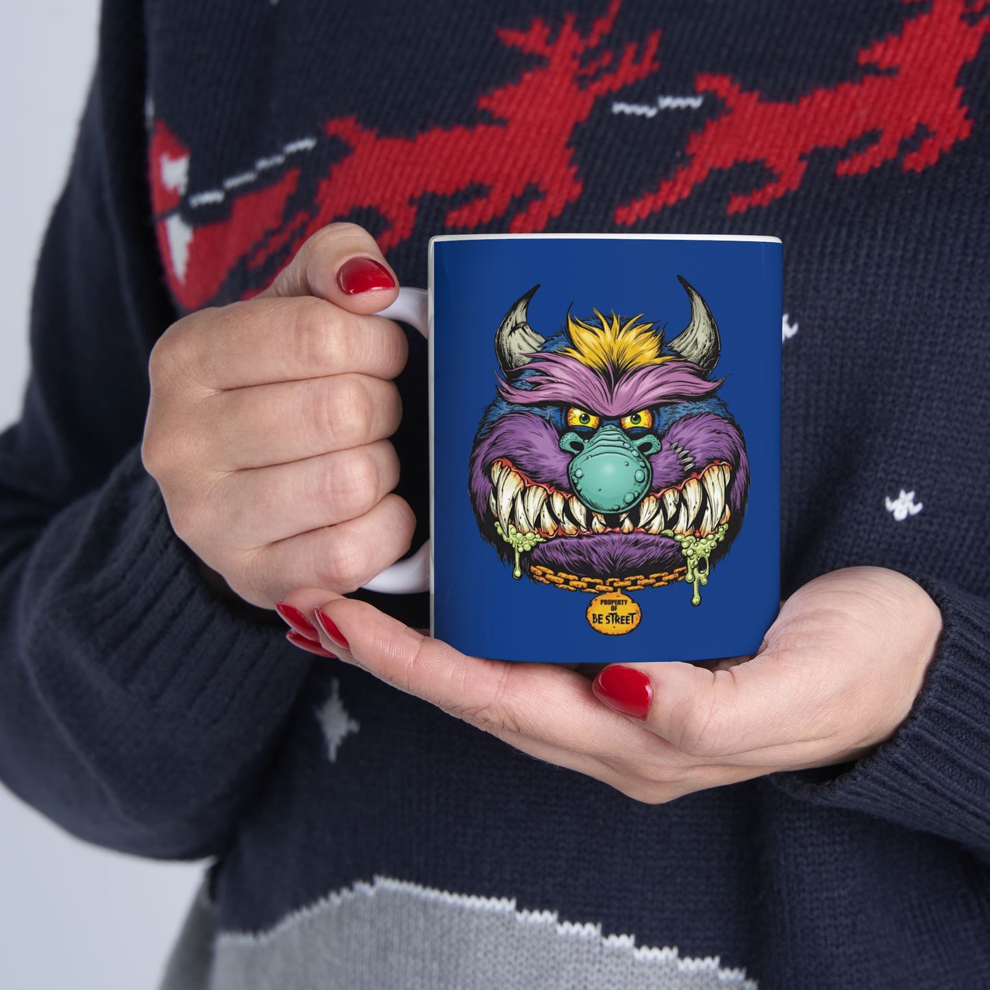 Monsters Mug 11-15 Onces Dark Blue