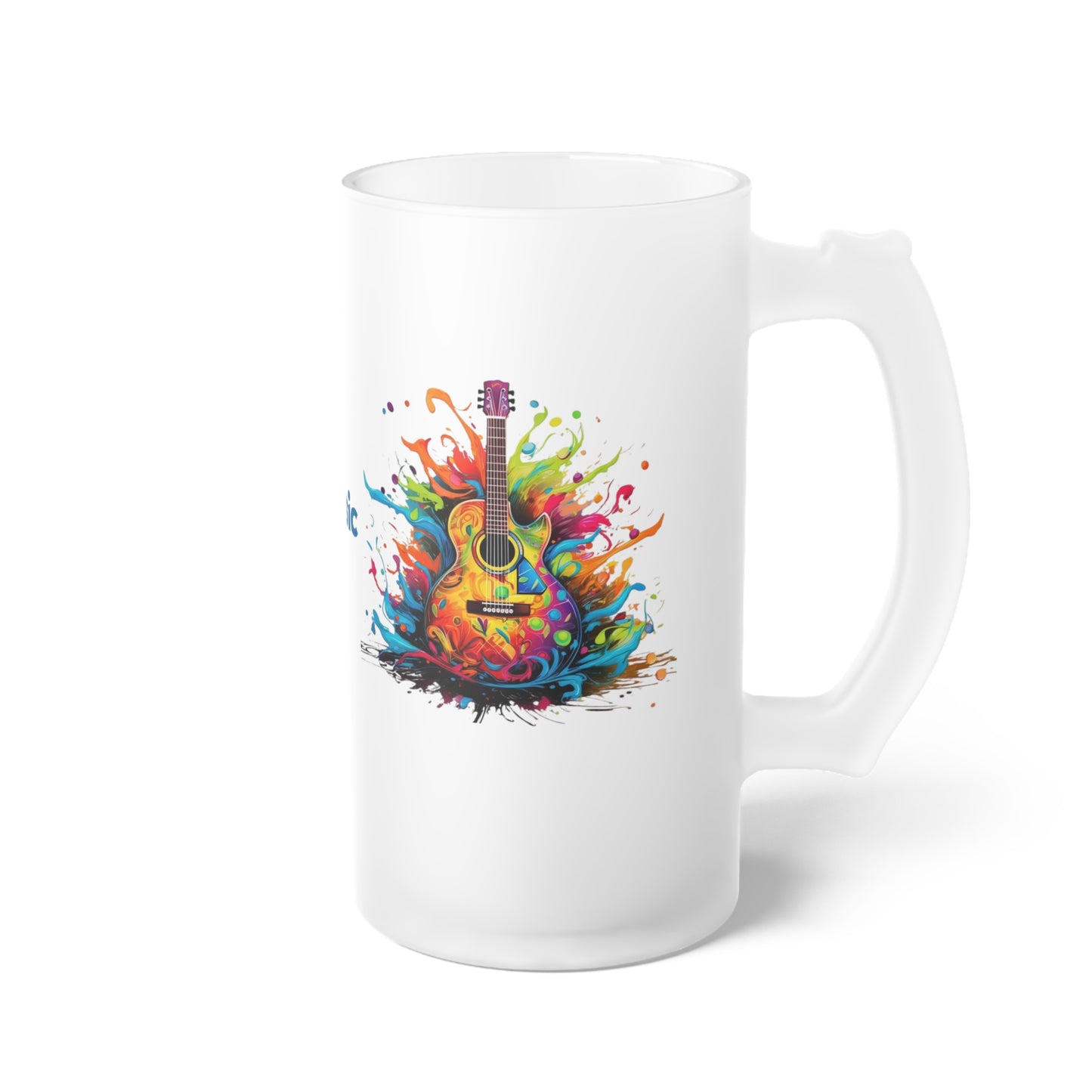 Frosted Glass Beer Mug
