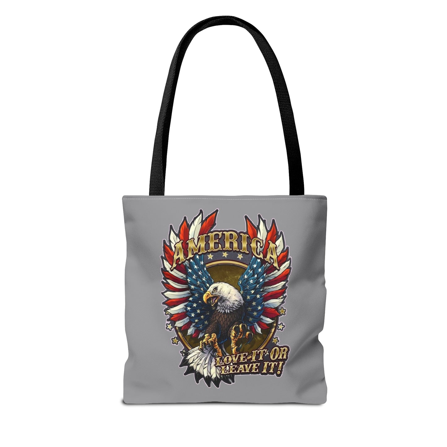 Eagle Usa Tote Bag Grey