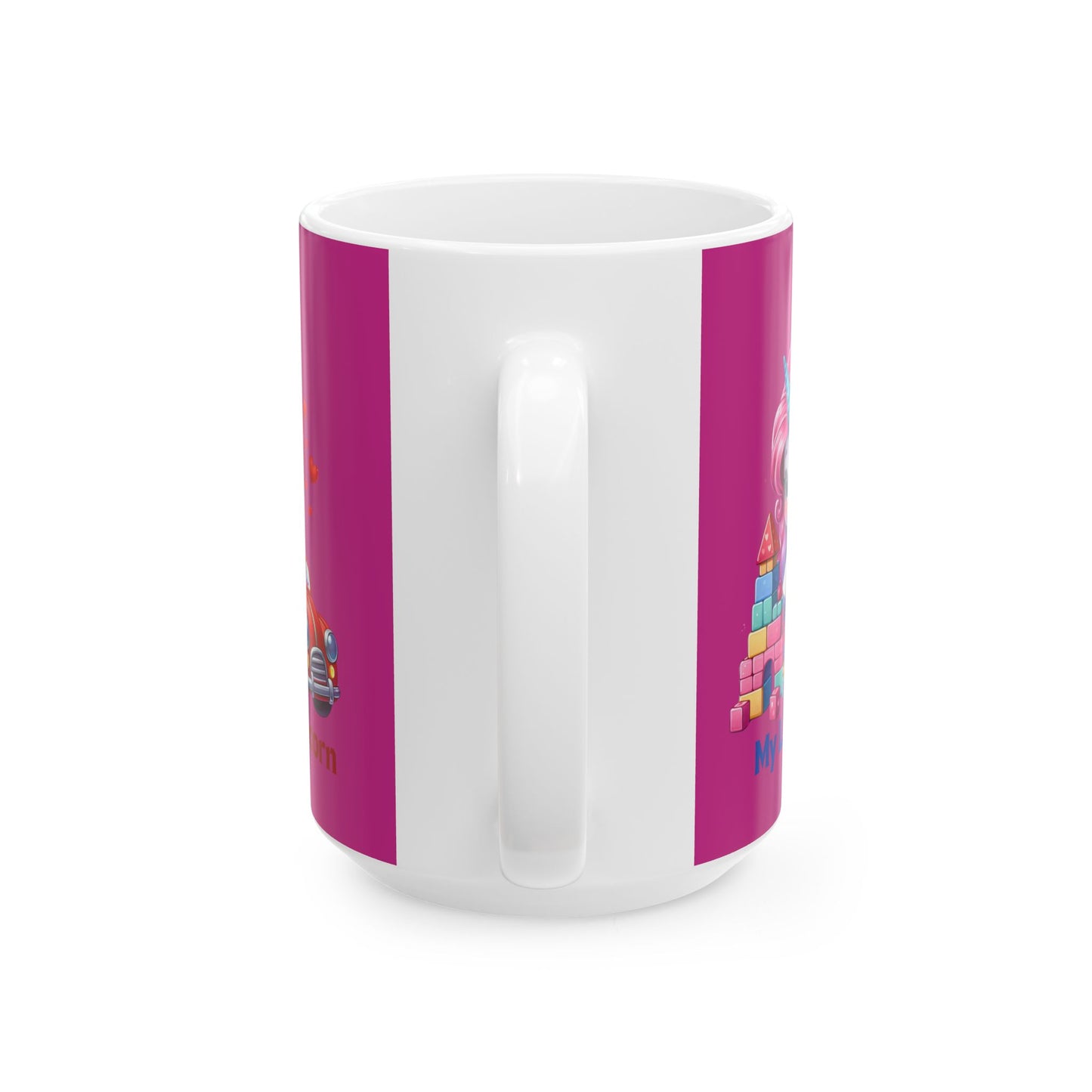 My Little Unicorn Castle Mug 11-15 Ounces Pink