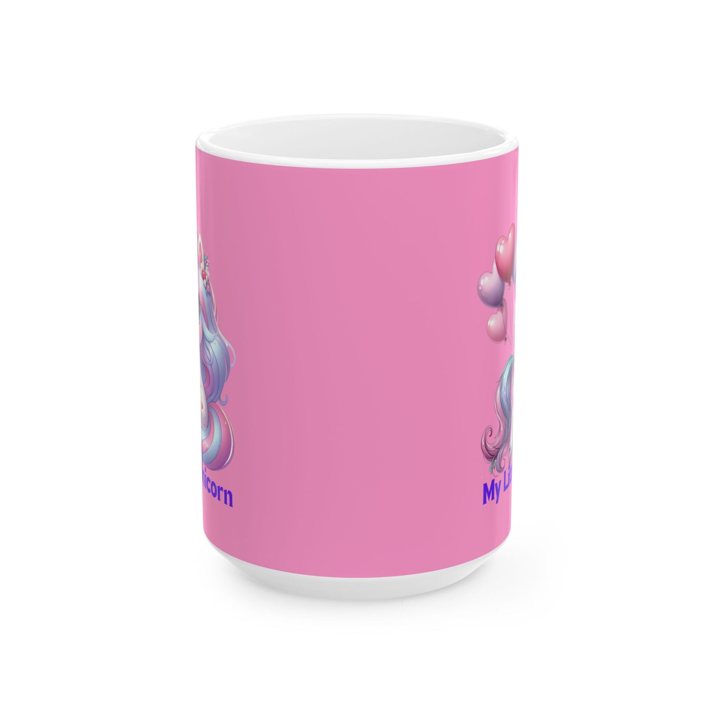 My Little Unicorn Horse Mug 11-15 Ounces Pink