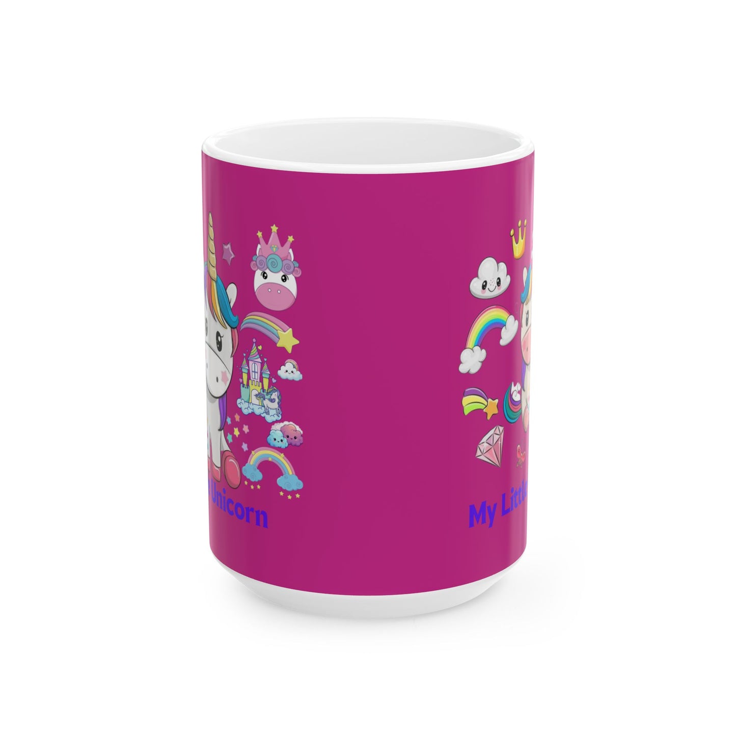 My Little Unicorn Fantasy Mug 11-15 Ounces Pink