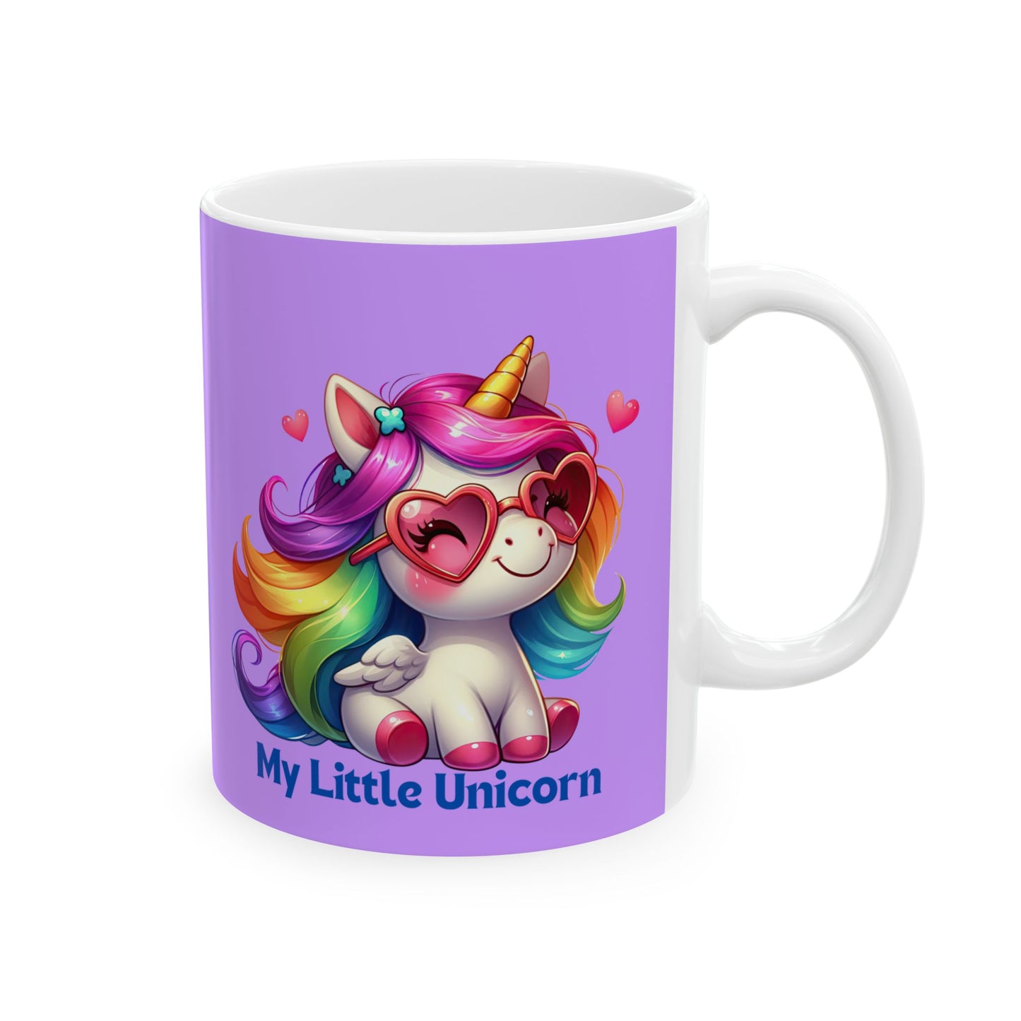 My Little Unicorn Princess Mug 11-15 Ounces Purple