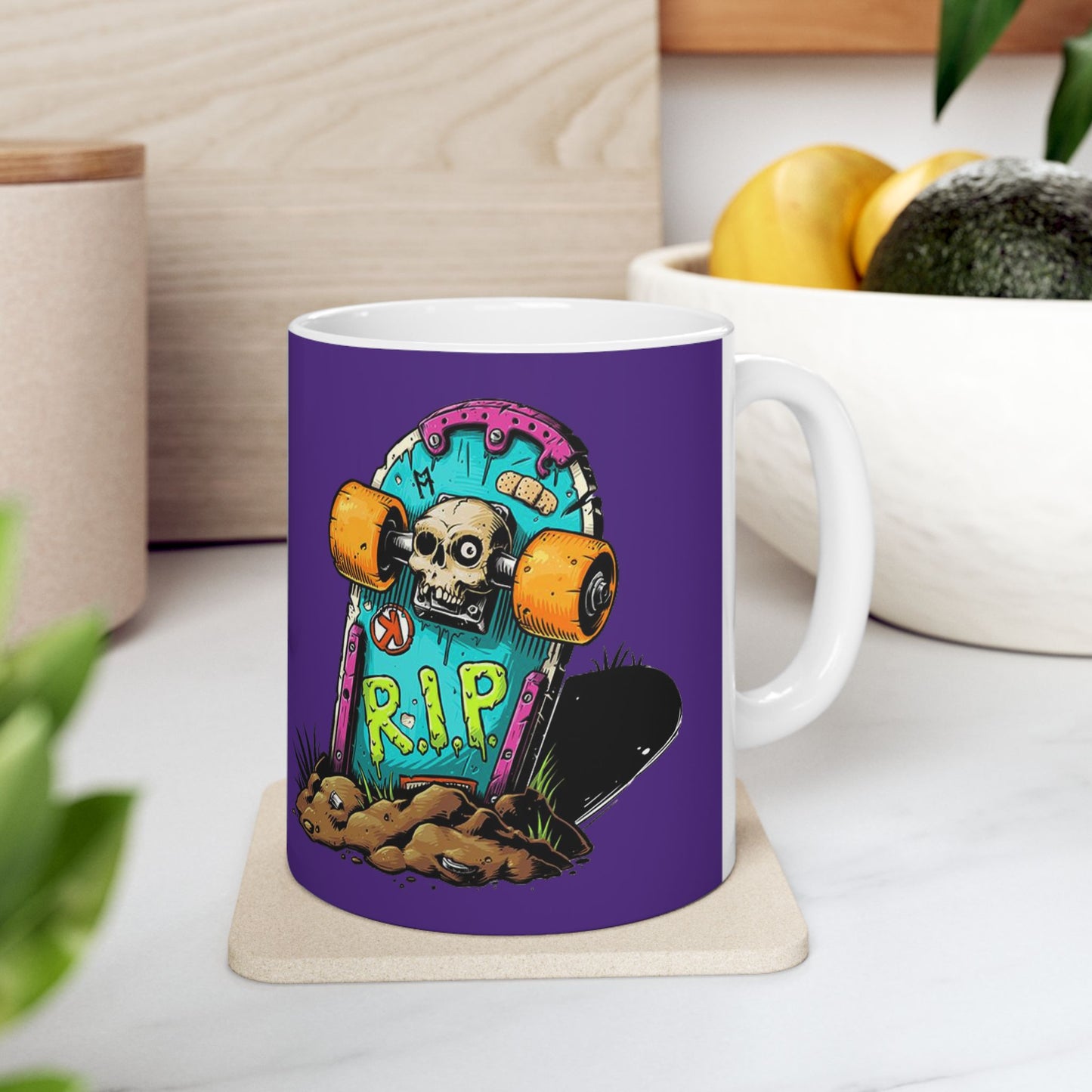 Monsters Mug 11-15 Onces Purple