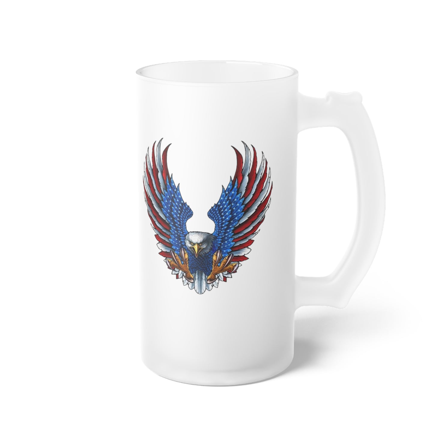 Frosted Glass Beer Mug