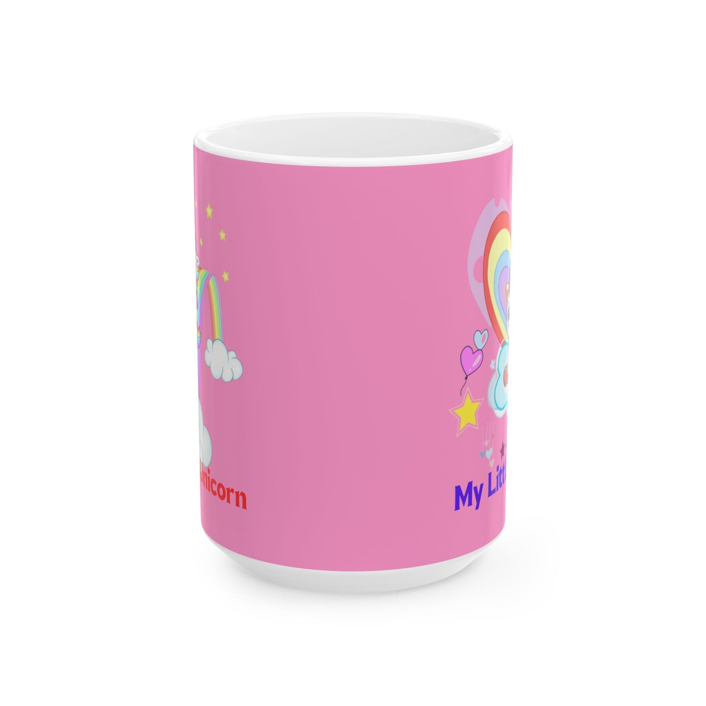 My Little Gold Star Unicorn Mug 11-15 Onces Pink