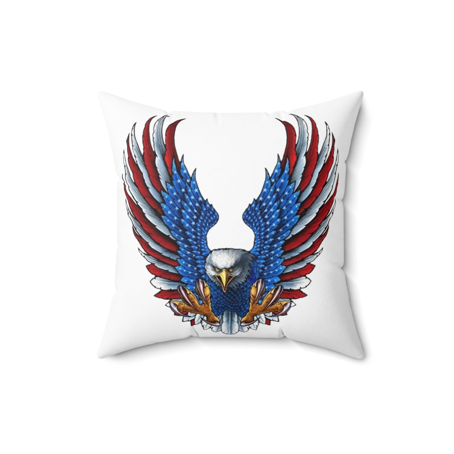 Eagle Usa Spun Polyester Pillow White