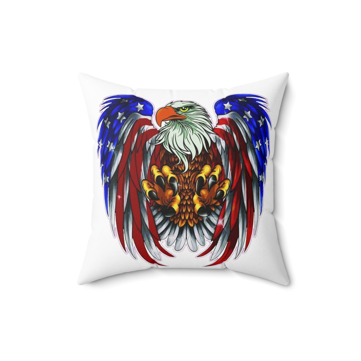 Eagle Usa Spun Polyester Pillow White
