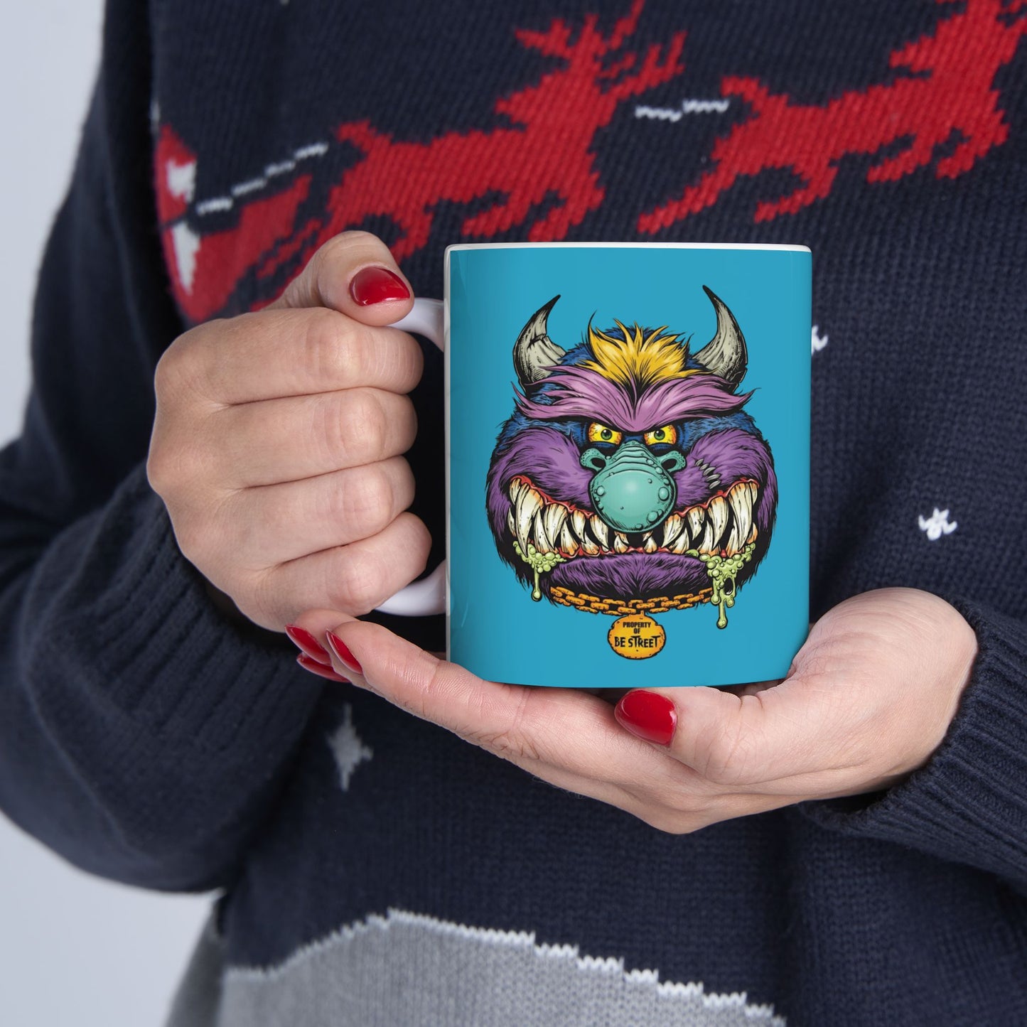 Monsters Mug 11-15 Onces Torquoise