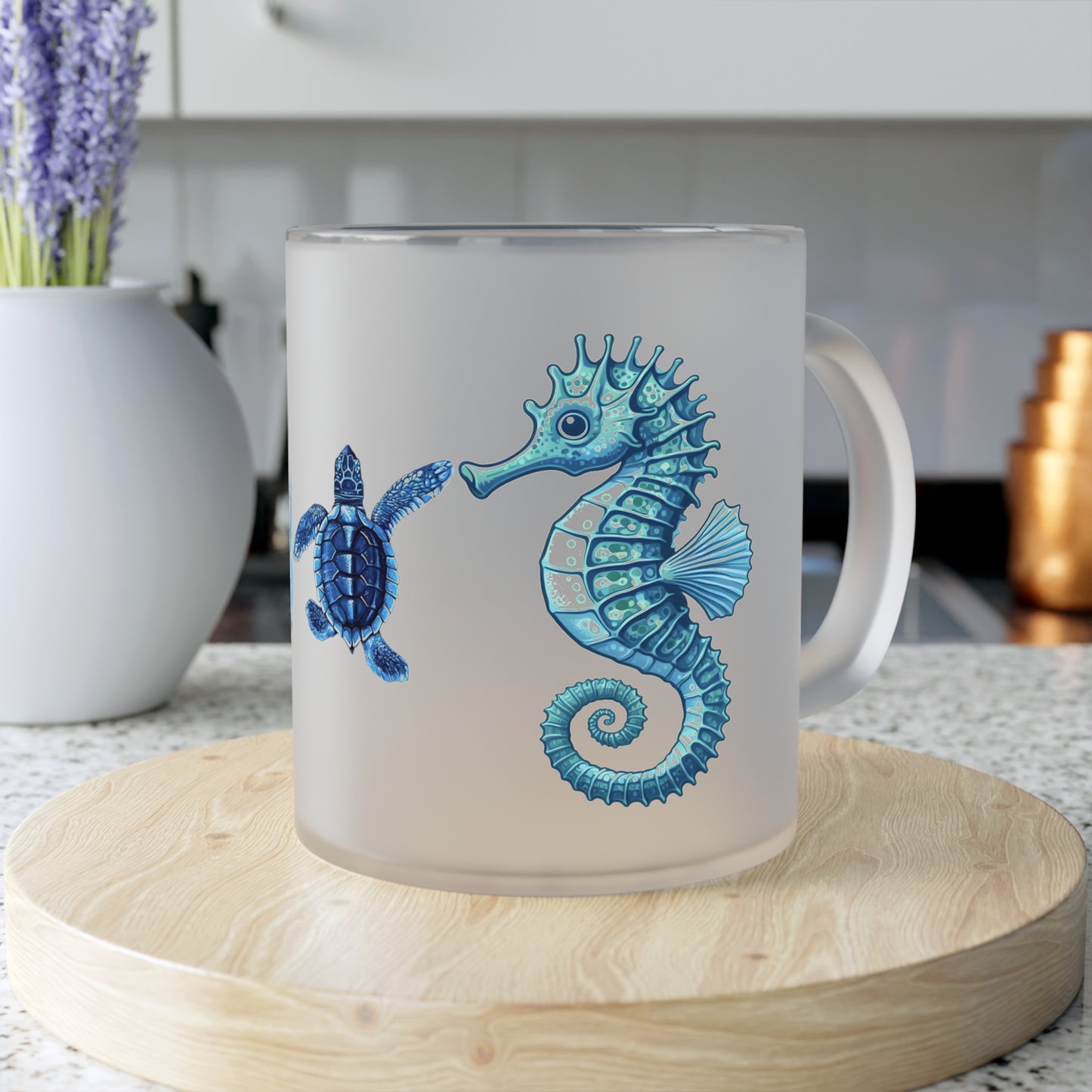 Frosted Glass Mug