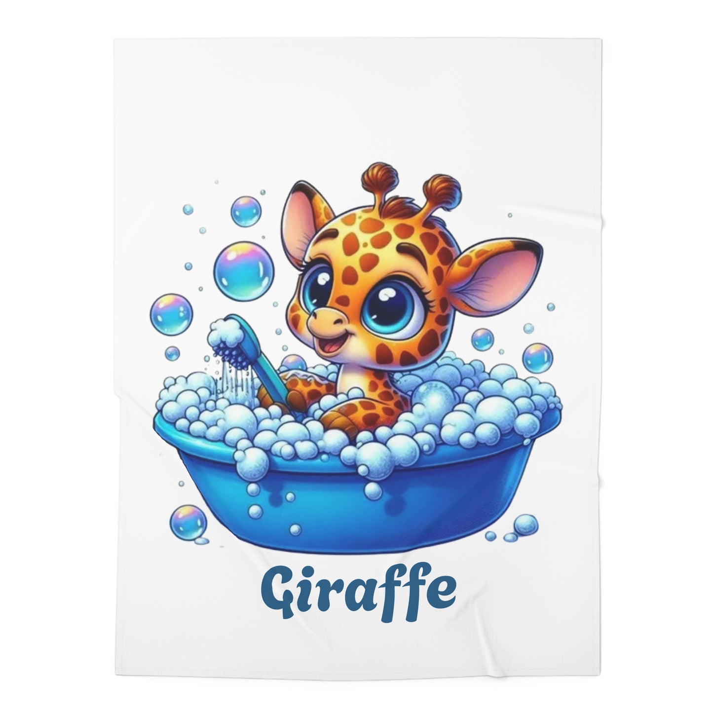 Giraffe Baby Swaddle Blanket