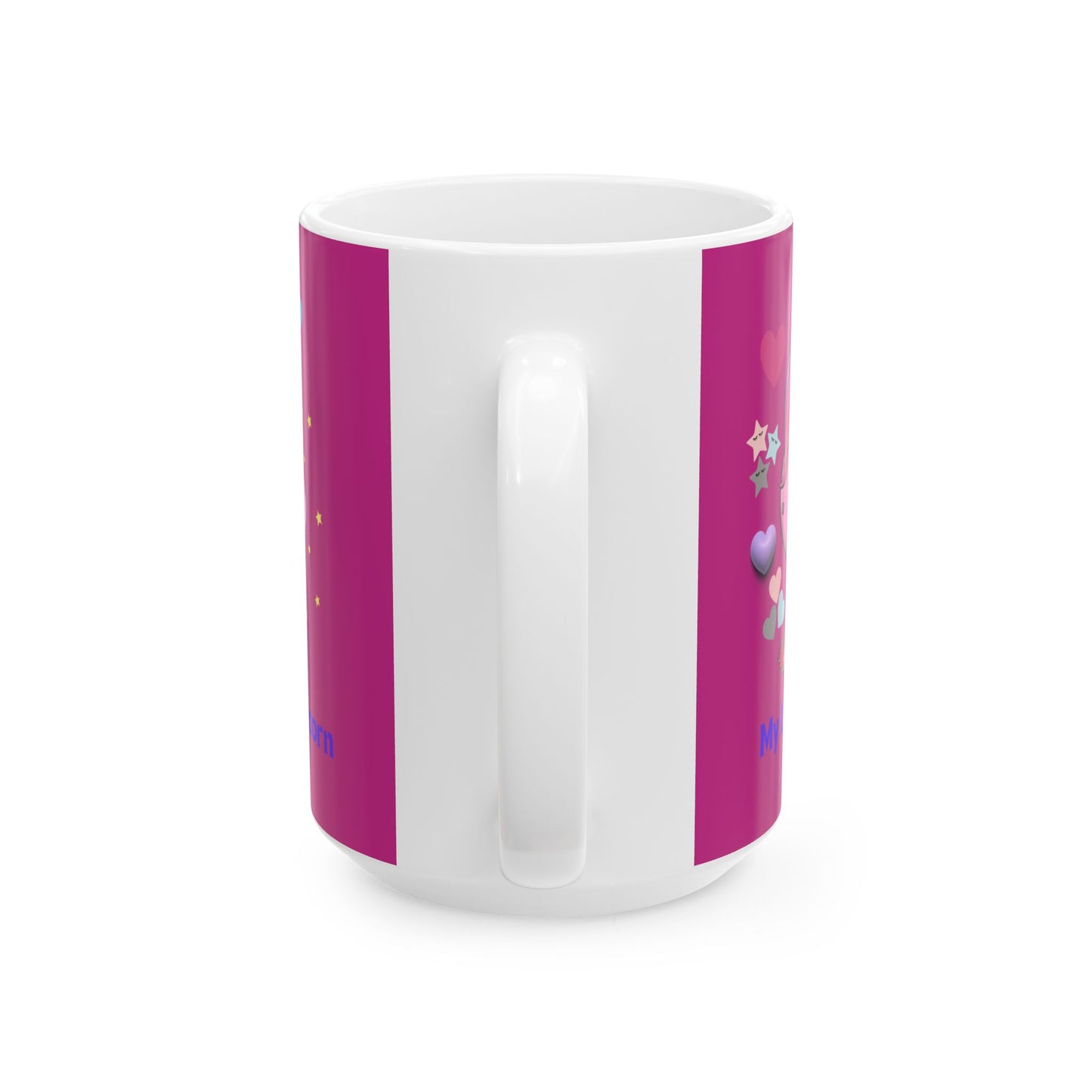 My Little Unicorn Love Mug 11-15 Ounces Pink