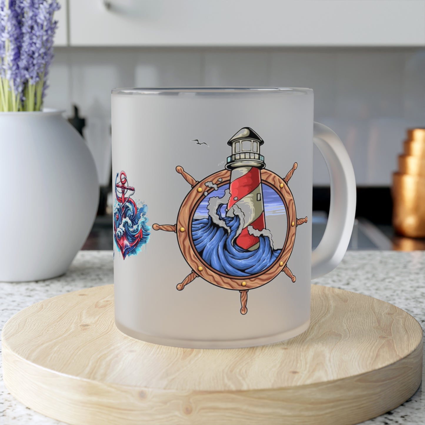 Frosted Glass Mug