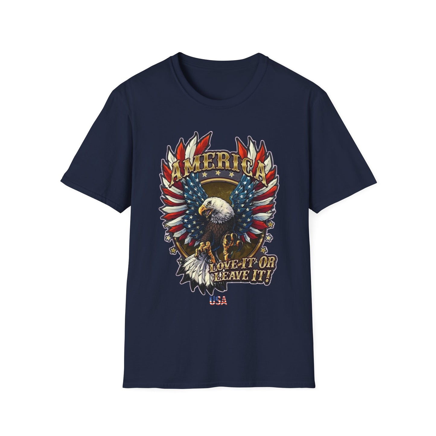 Eagle Usa Unisex T-Shirt Three