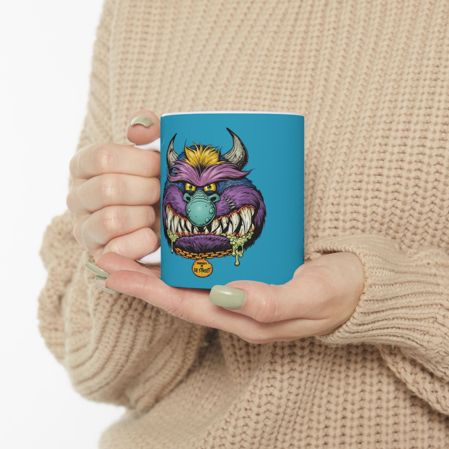 Monsters Mug 11-15 Onces Torquoise