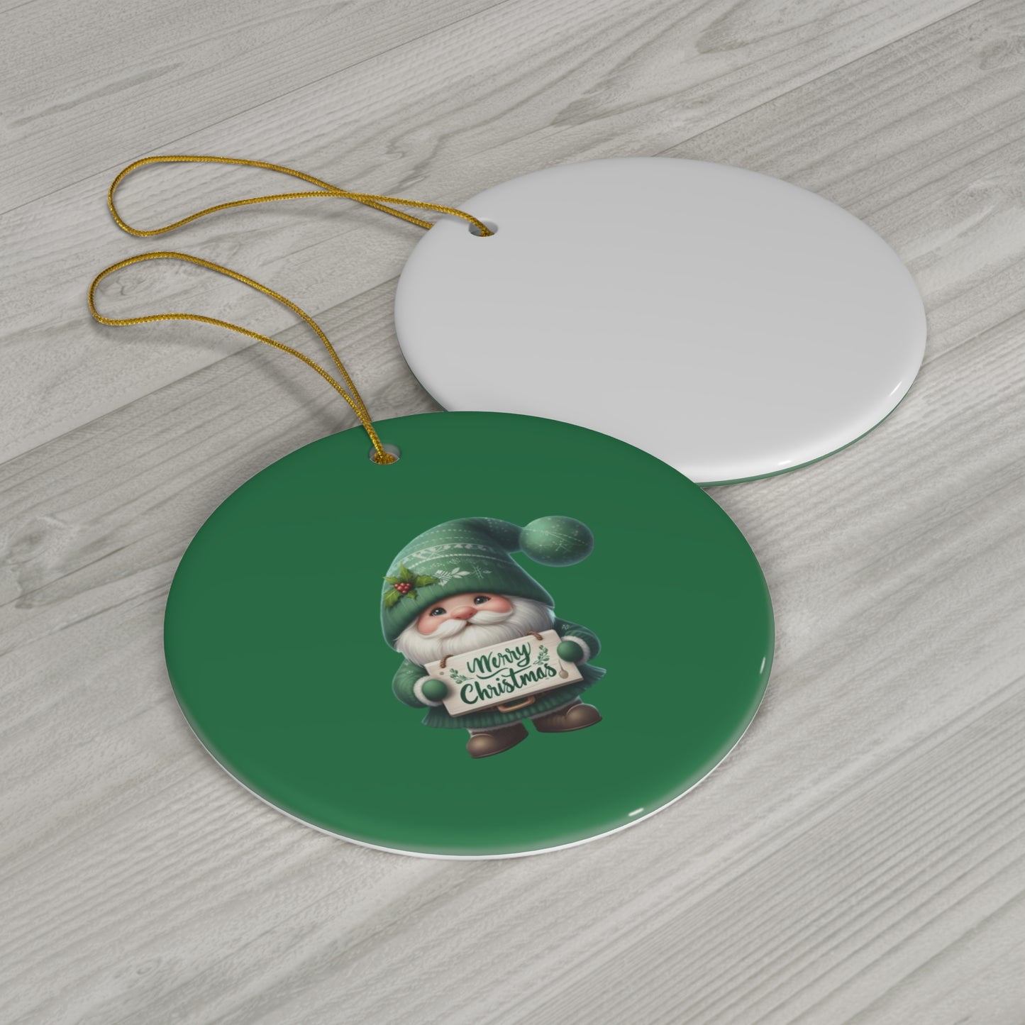 Ceramic Ornament, 4 Shapes