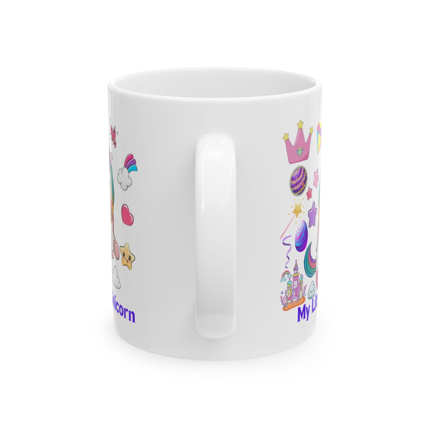 My Little Unicorn Fantasy Mug 11-15 Ounces White
