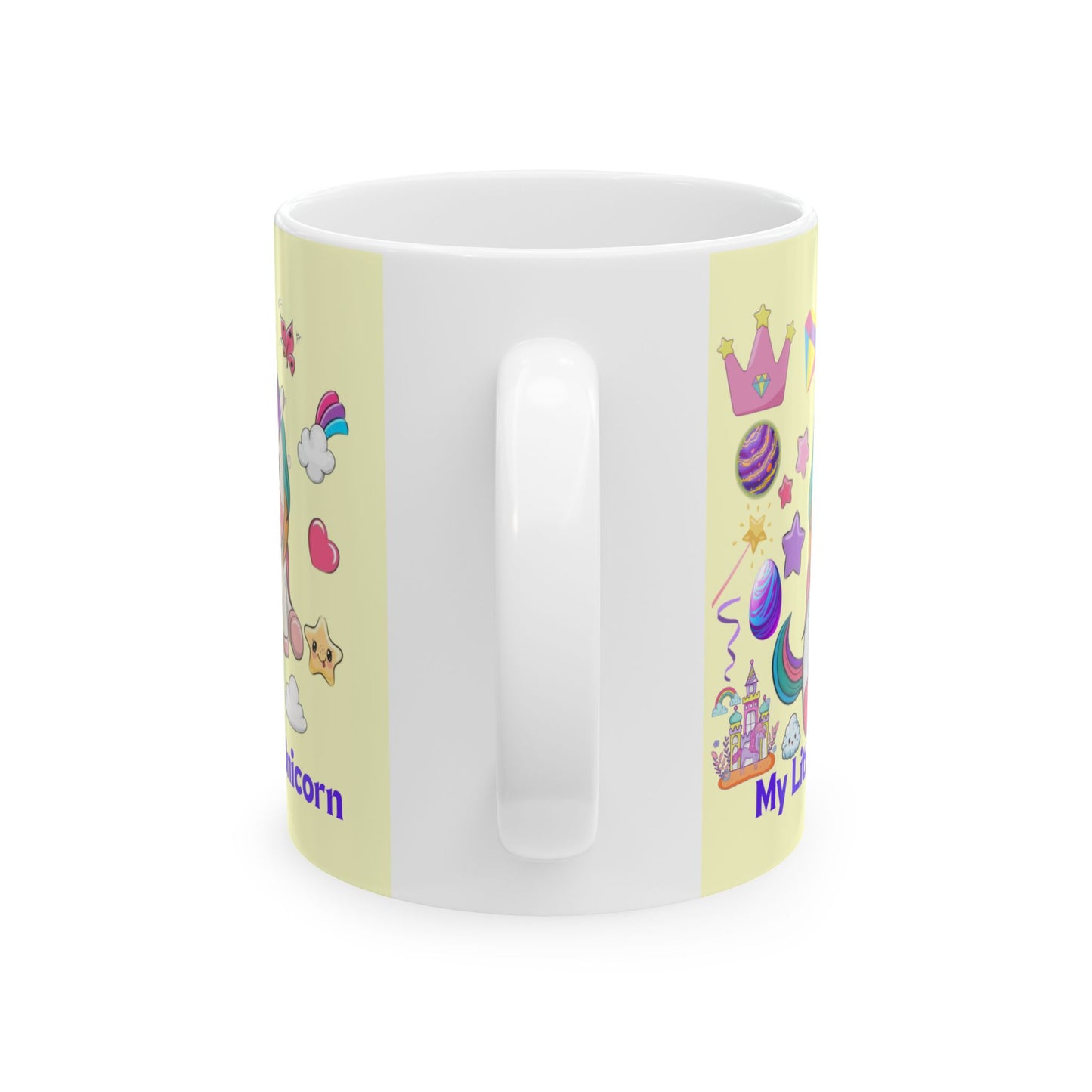 My Little Unicorn Fantasy Mug 11-15 Ounces Yellow