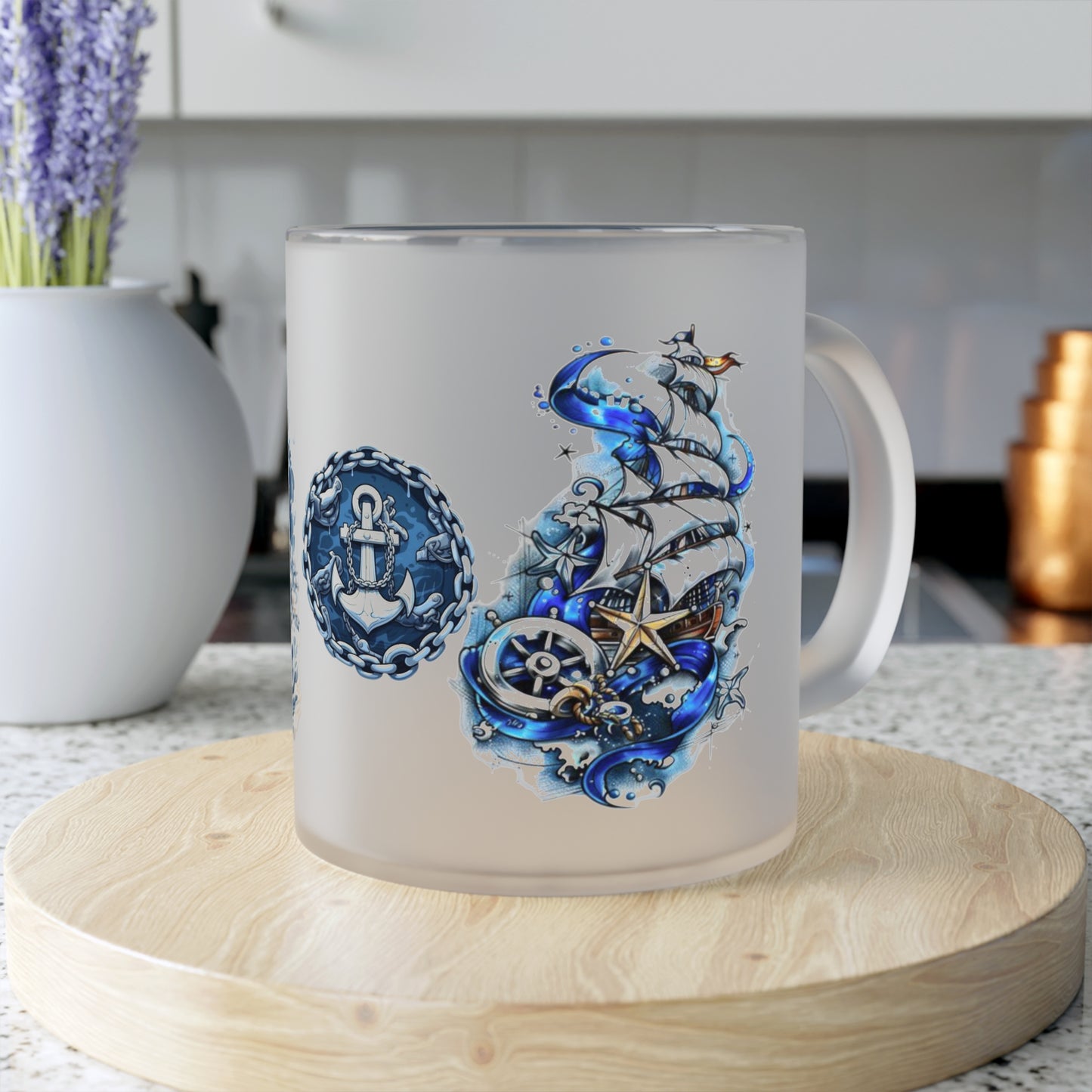 Frosted Glass Mug