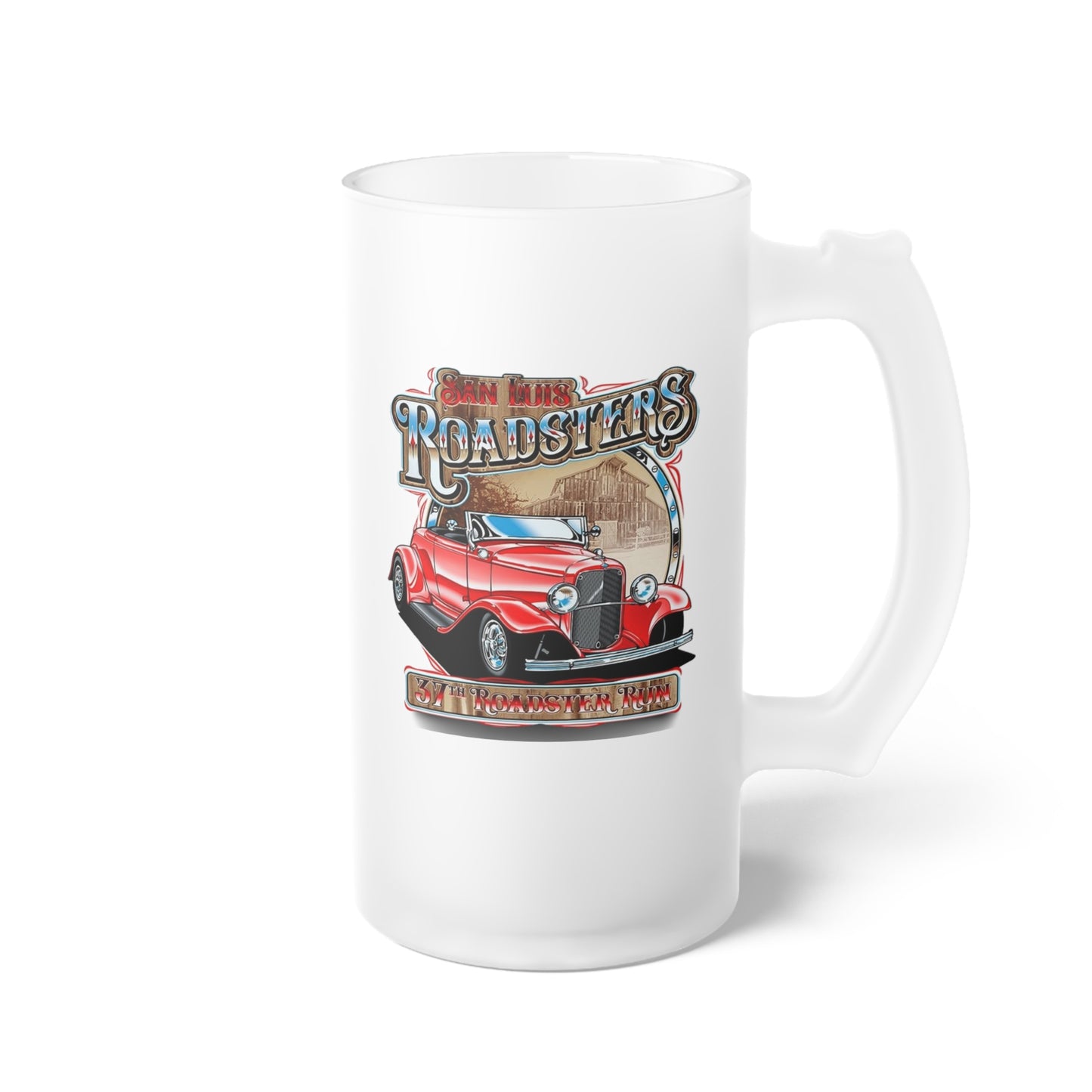 Frosted Glass Beer Mug