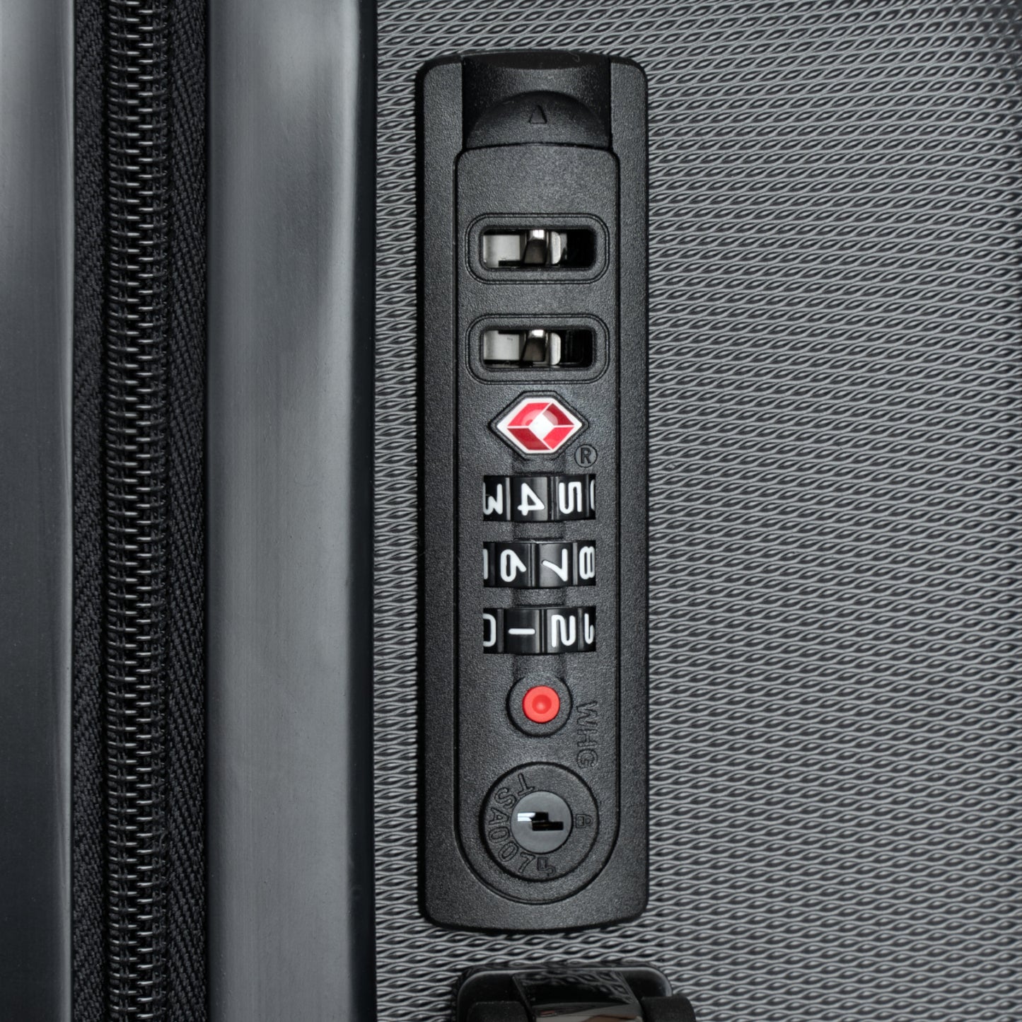Sailing Shark Suitcase Dark Grey