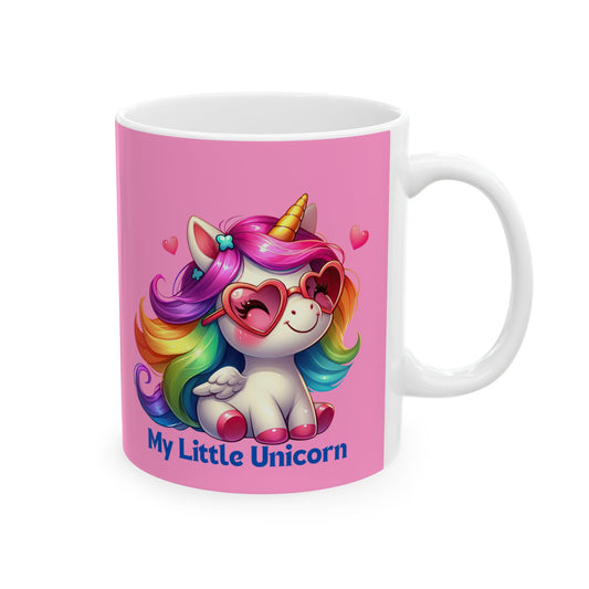 My Little Unicorn Fantasy Mug 11-15 Ounces Pink
