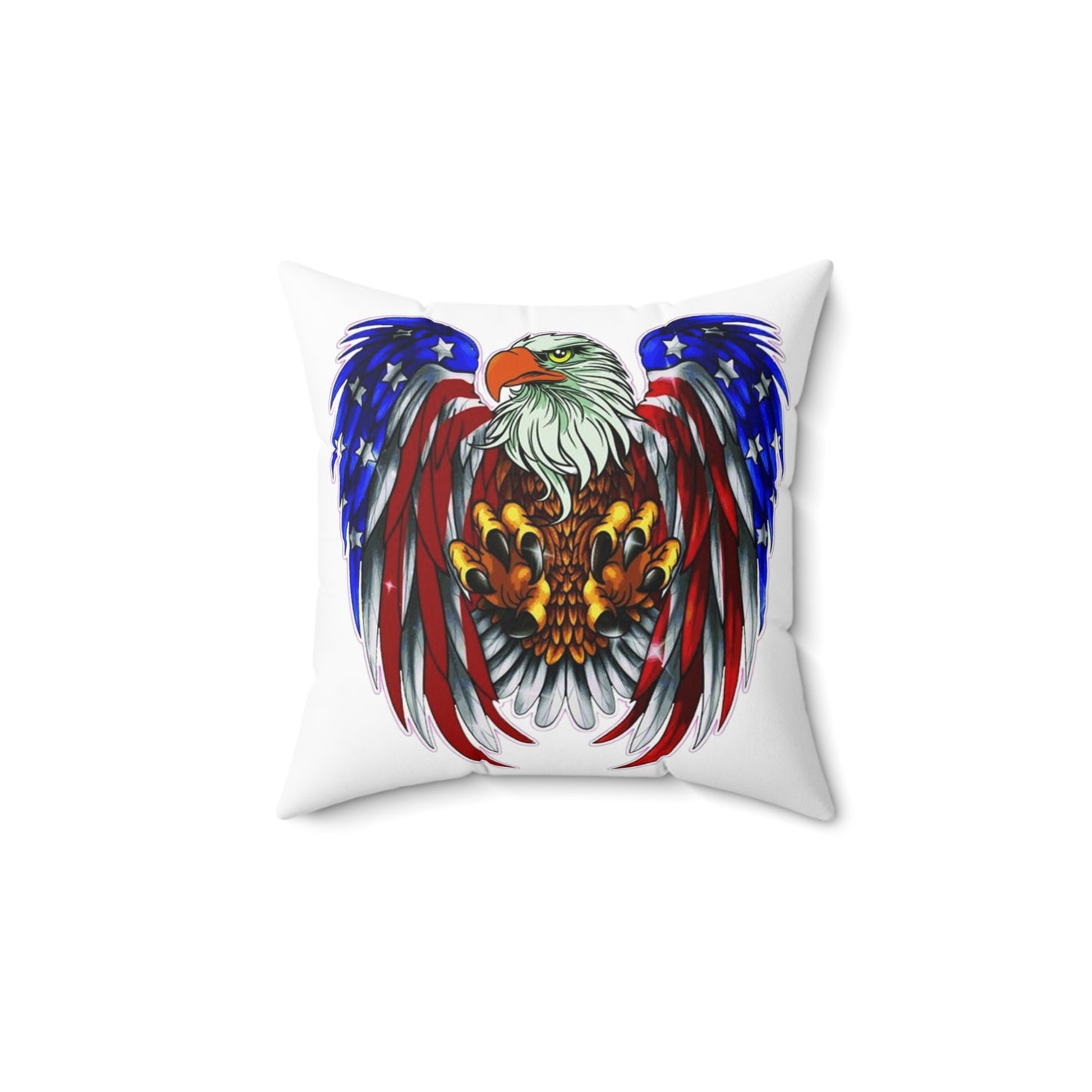 Eagle Usa Spun Polyester Pillow White