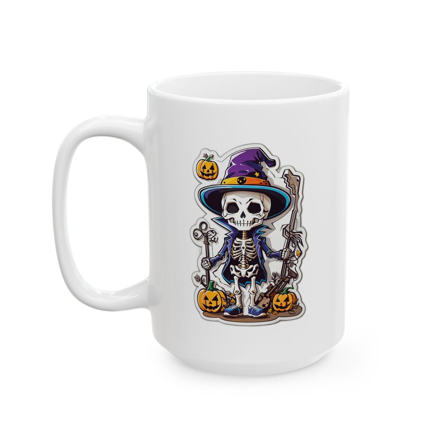 Halloween Mug 11-15 Onces White