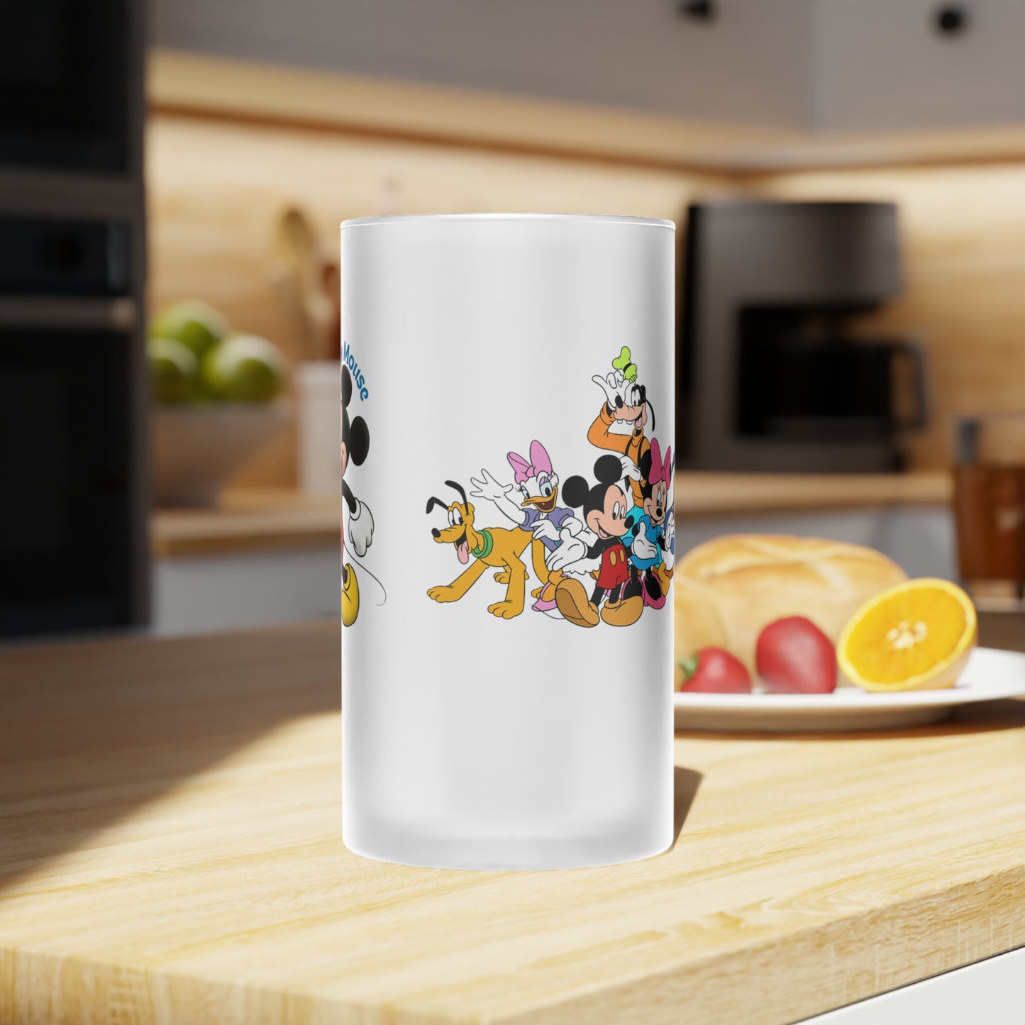 Frosted Glass Beer Mug