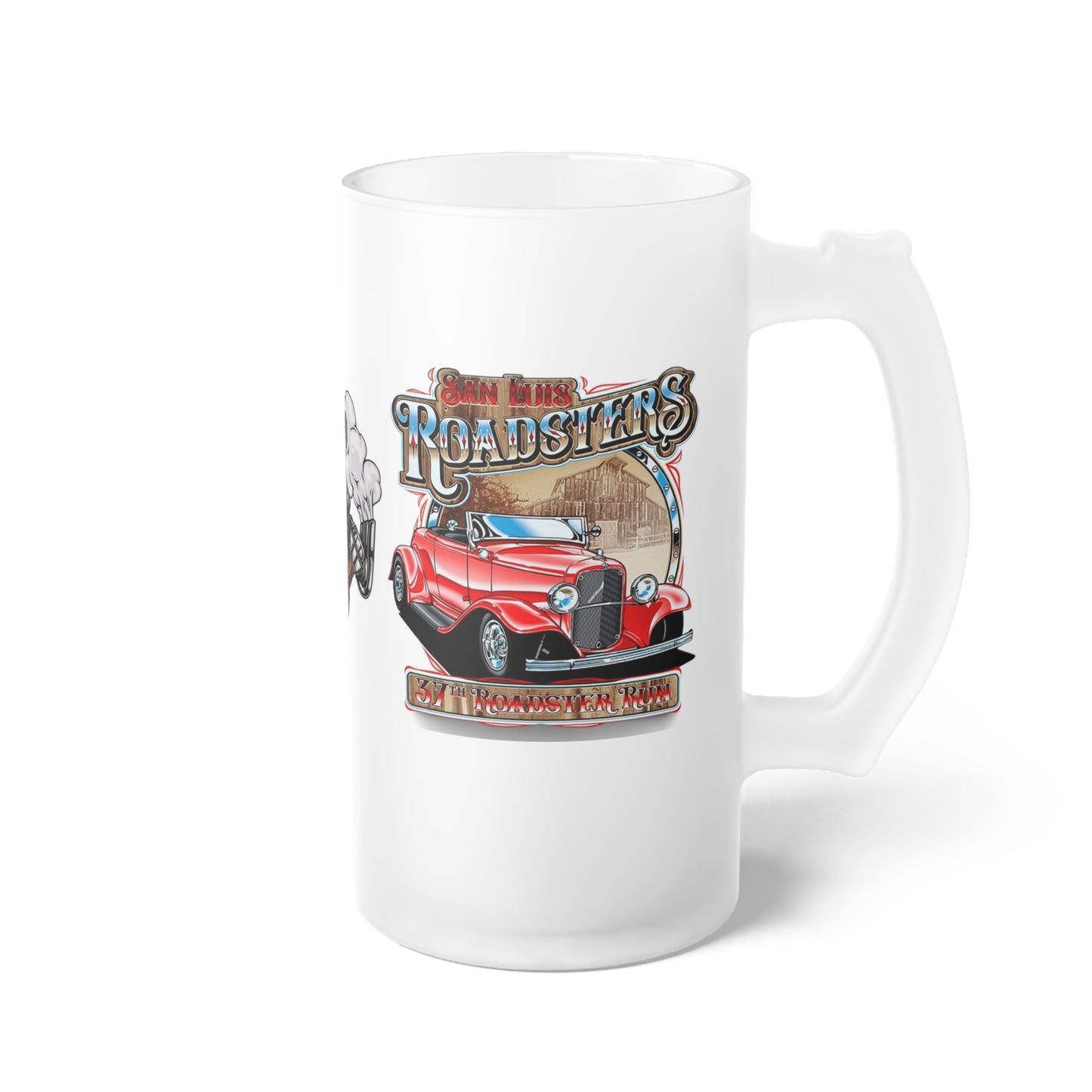 Frosted Glass Beer Mug