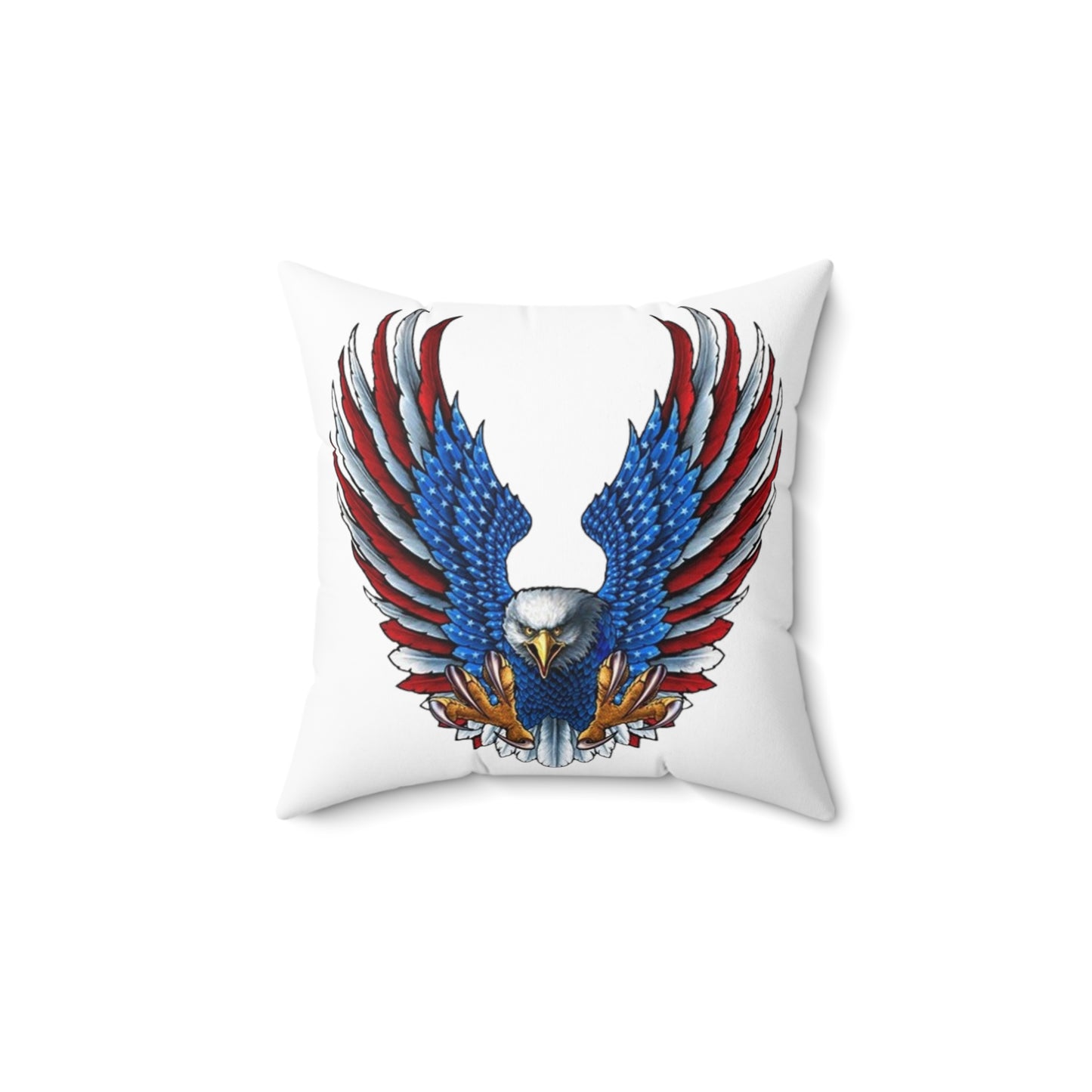 Eagle Usa Spun Polyester Pillow White