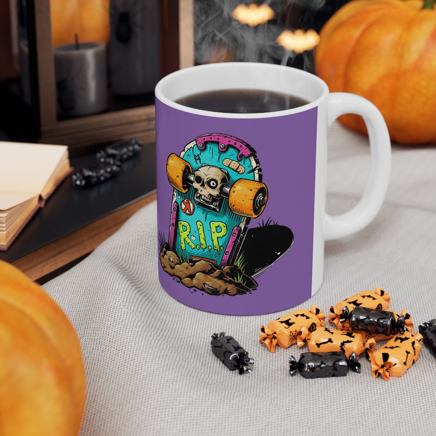 Monsters Mug 11-15 Onces Light Purple