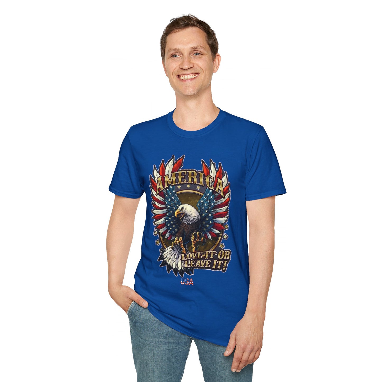 Eagle Usa Unisex T-Shirt Three
