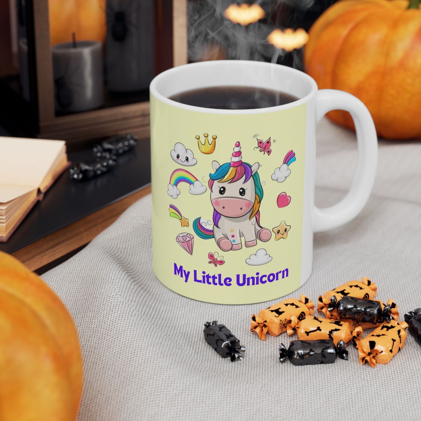 My Little Unicorn Fantasy Mug 11-15 Ounces Yellow