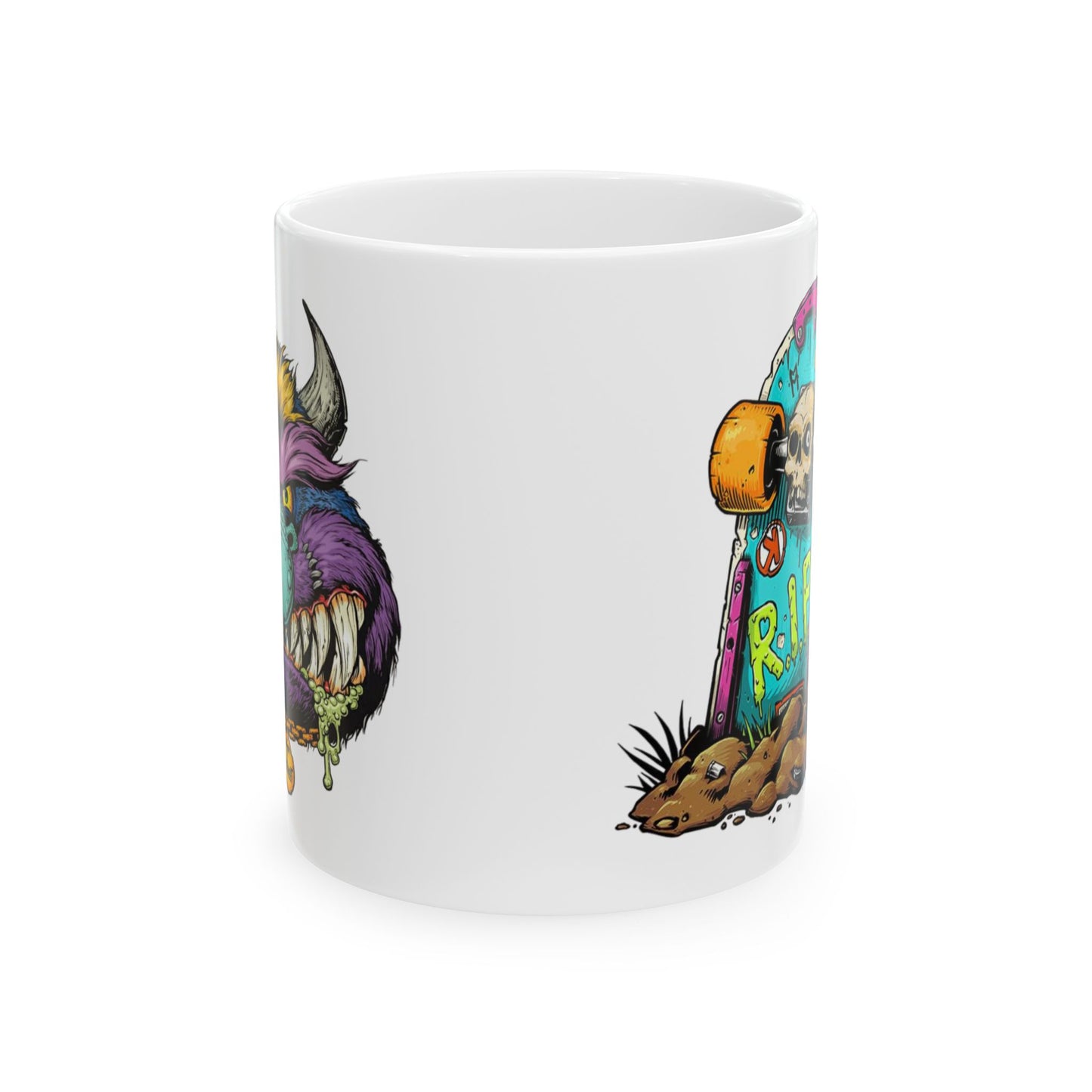 Monsters Mug 11-15 Onces White