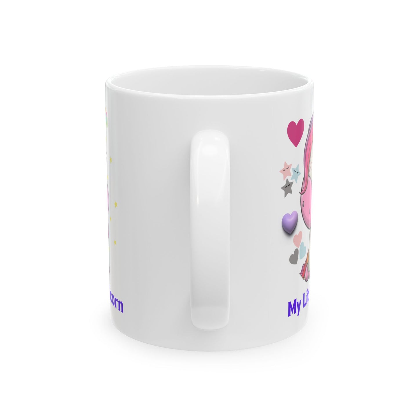 My Little Unicorn Balloons Mug 11-15 Ounces White