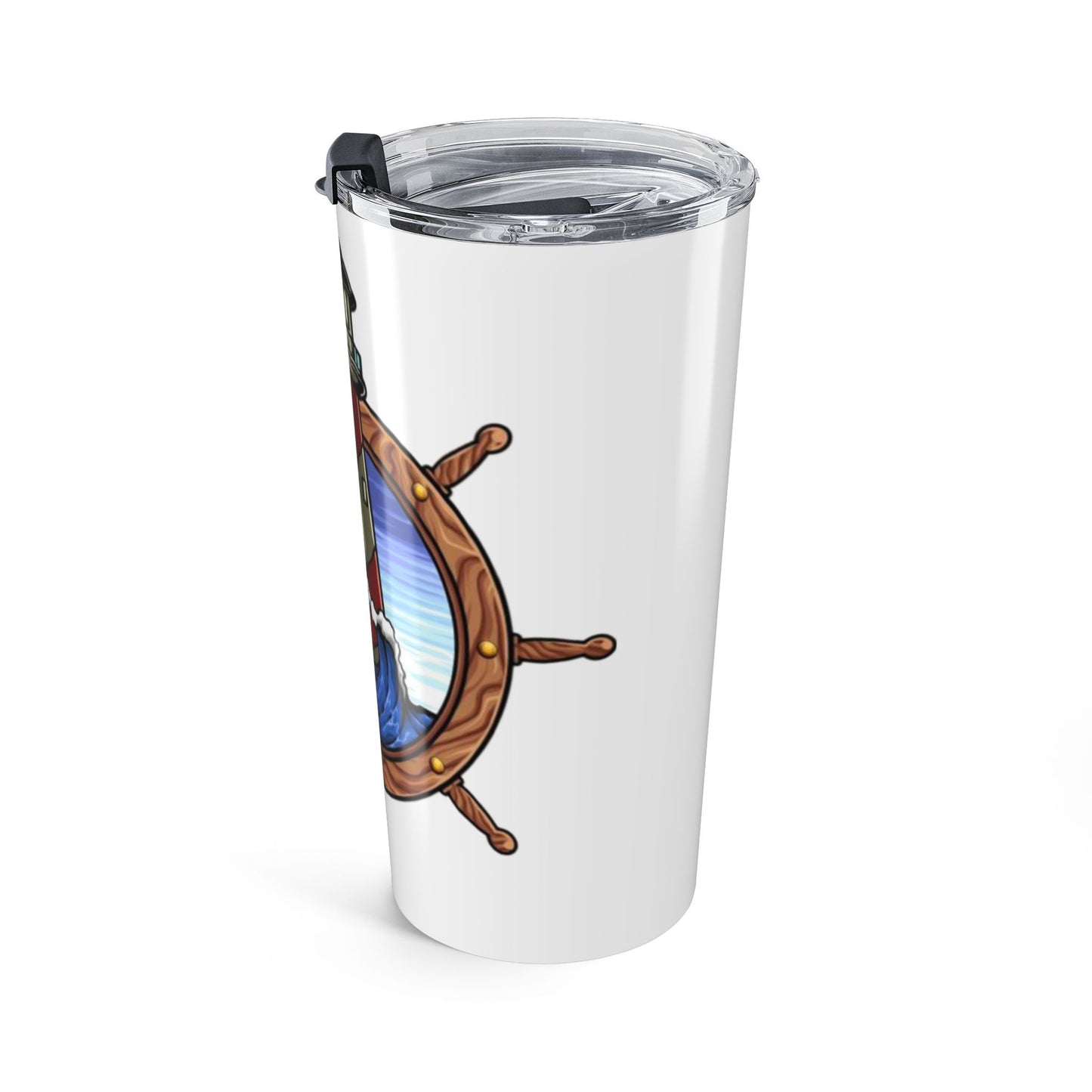 Lighthouse Tumbler 20 Ounces White