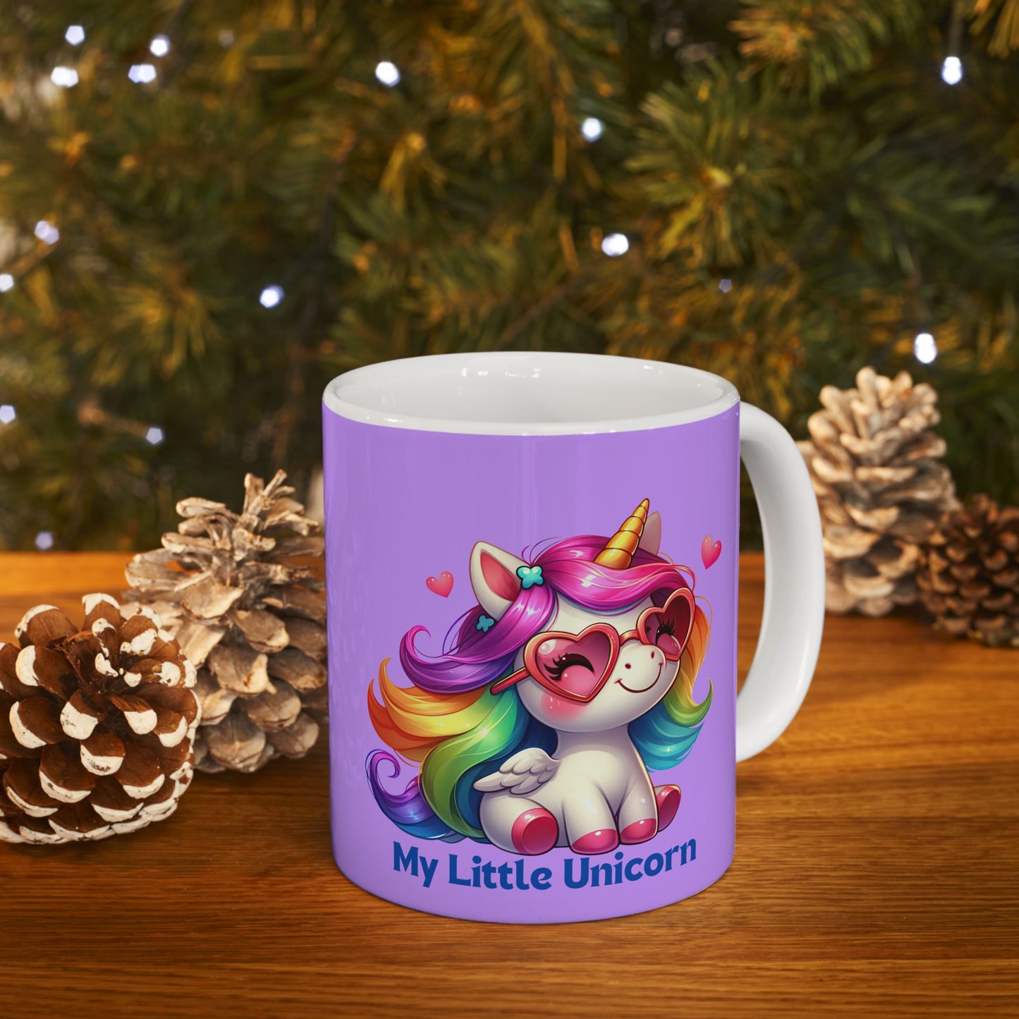 My Little Unicorn Princess Mug 11-15 Ounces Purple