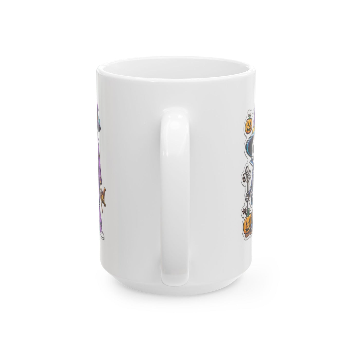 Halloween Mug 11-15 Onces White
