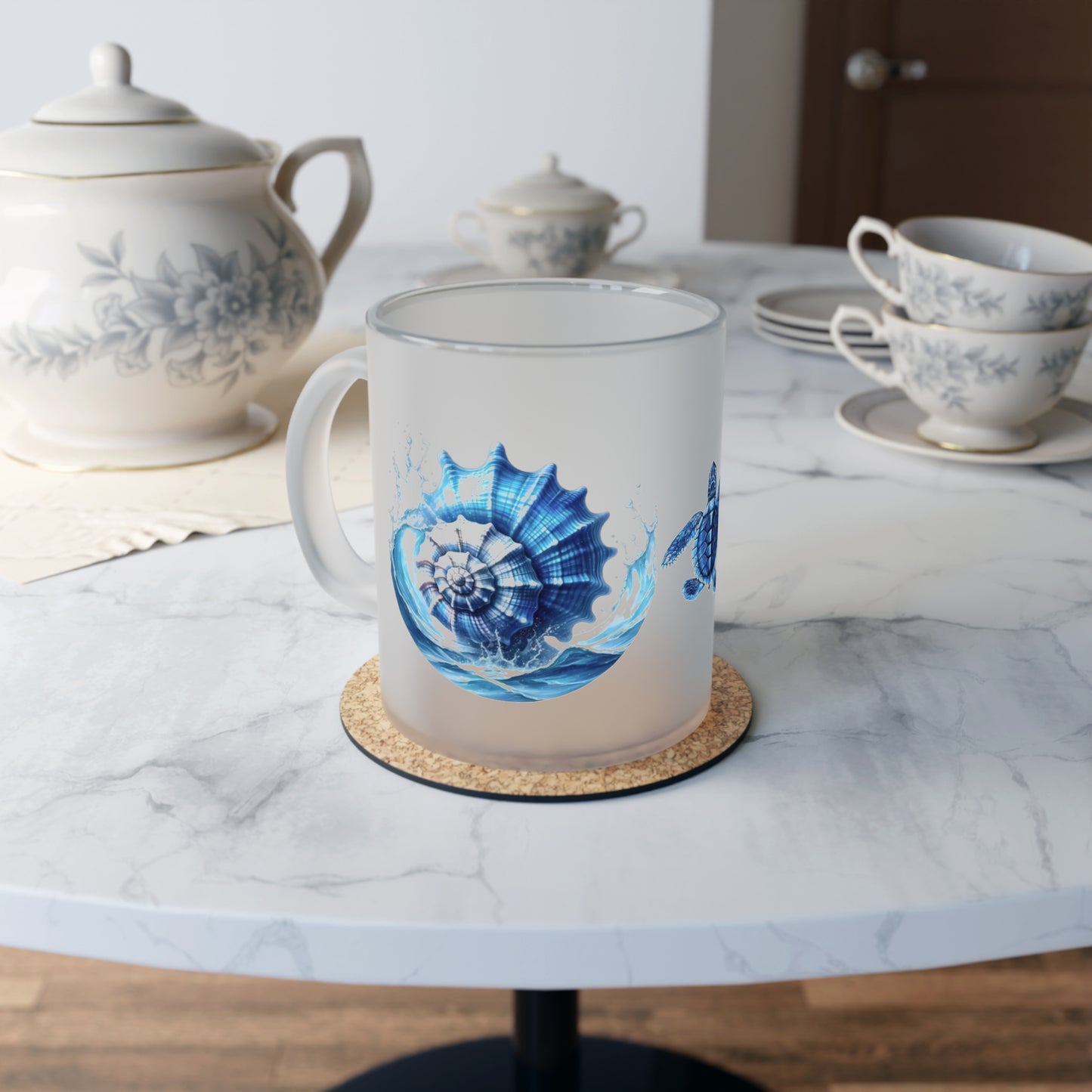 Frosted Glass Mug