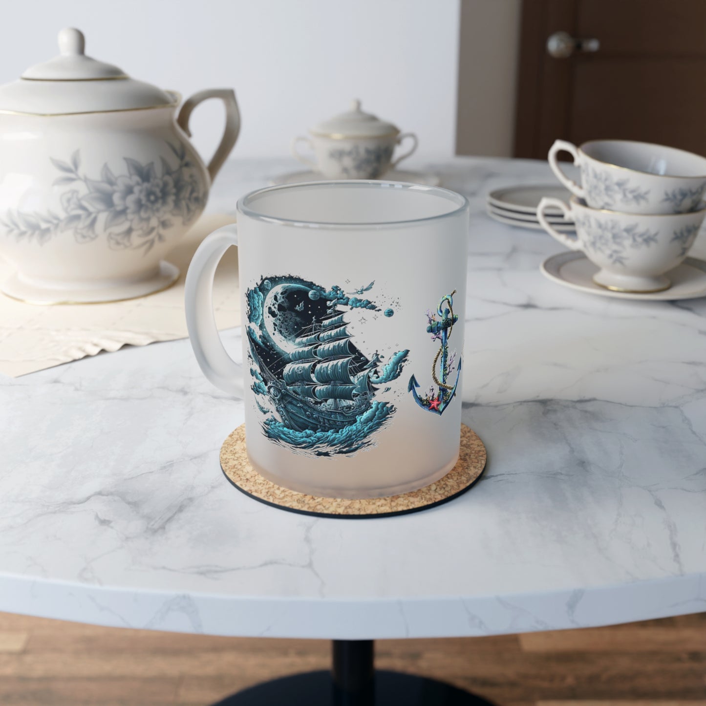 Frosted Glass Mug