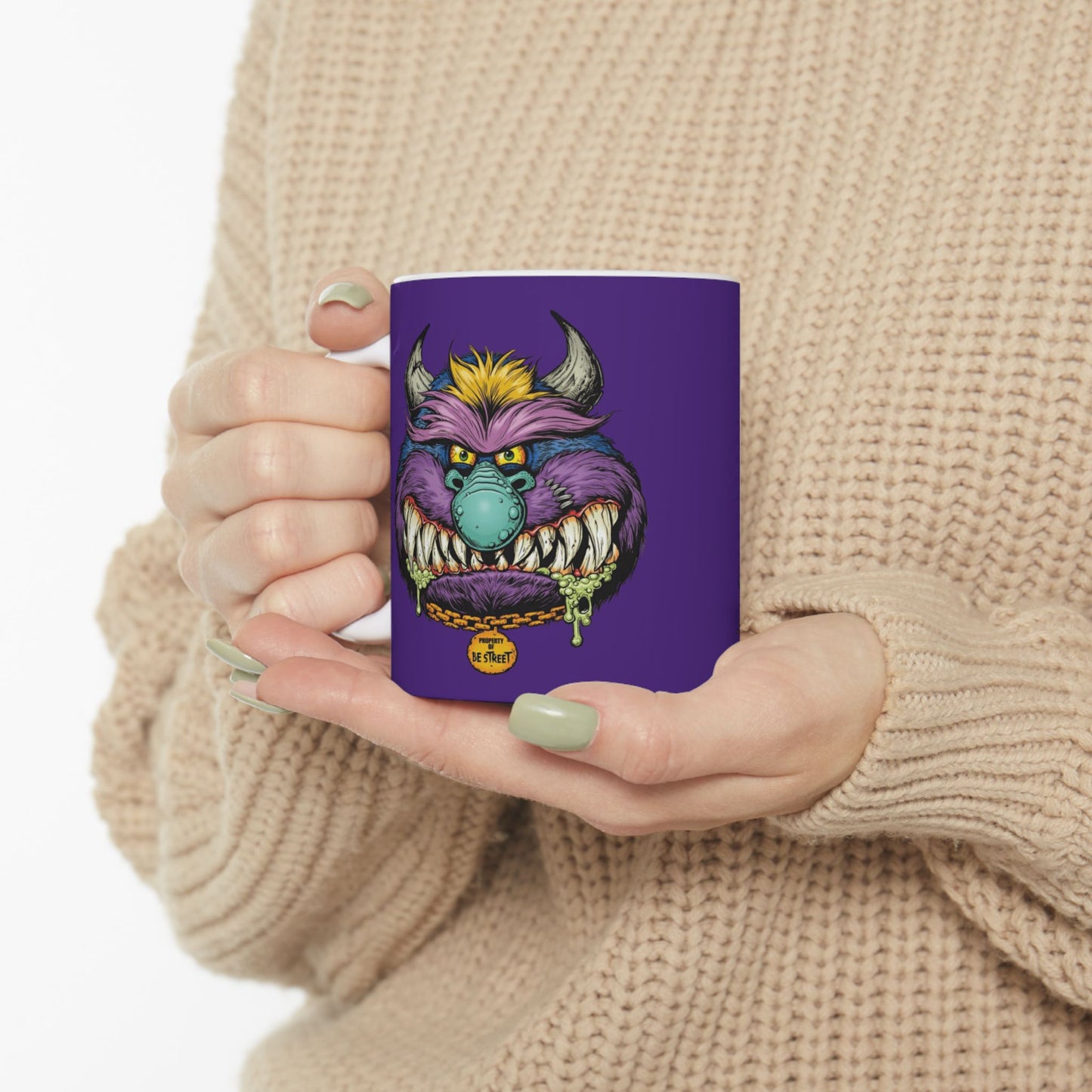 Monsters Mug 11-15 Onces Purple